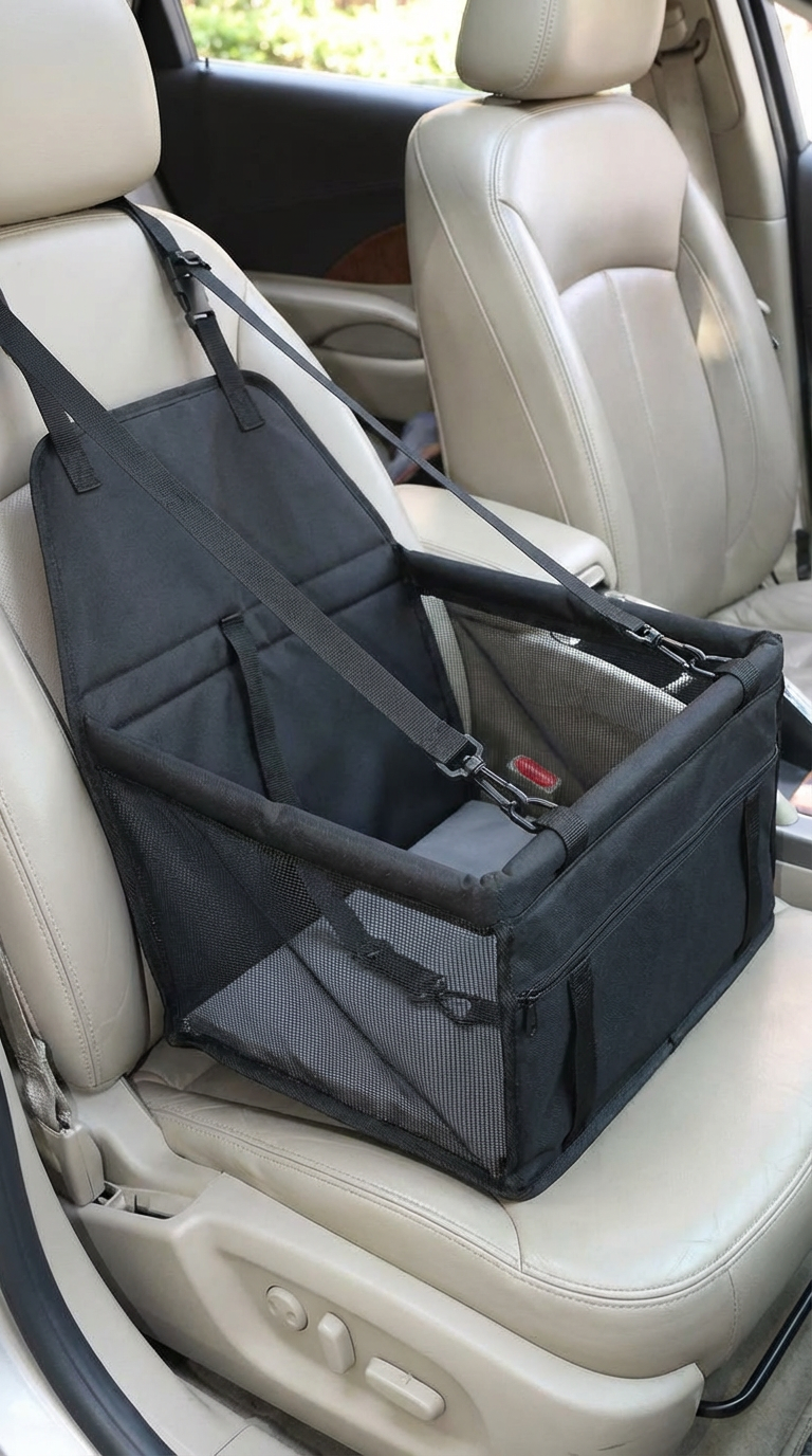 TravelNest – Secure Car Seat Booster for Pets