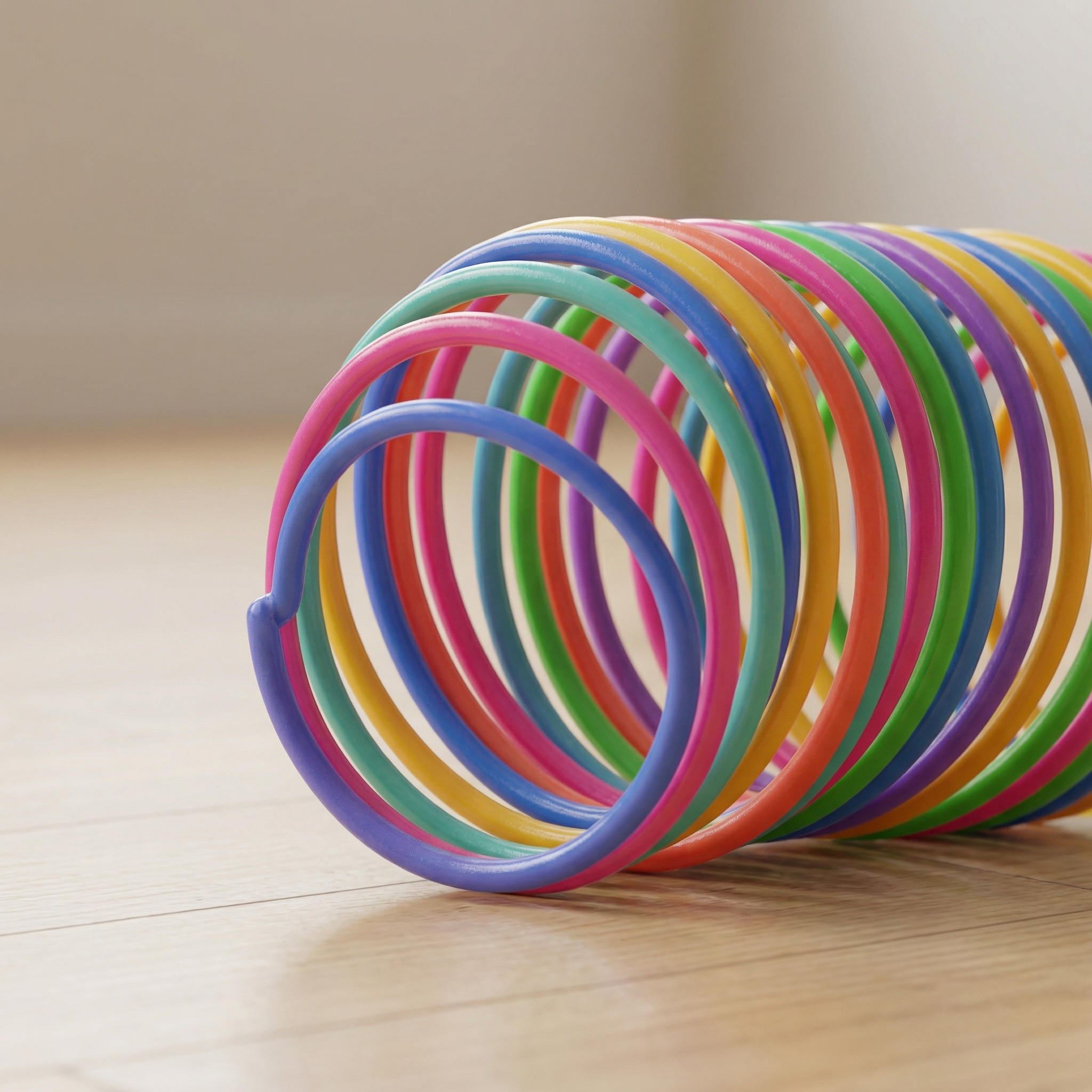BounceLoop Rainbow Spring Toy Set
