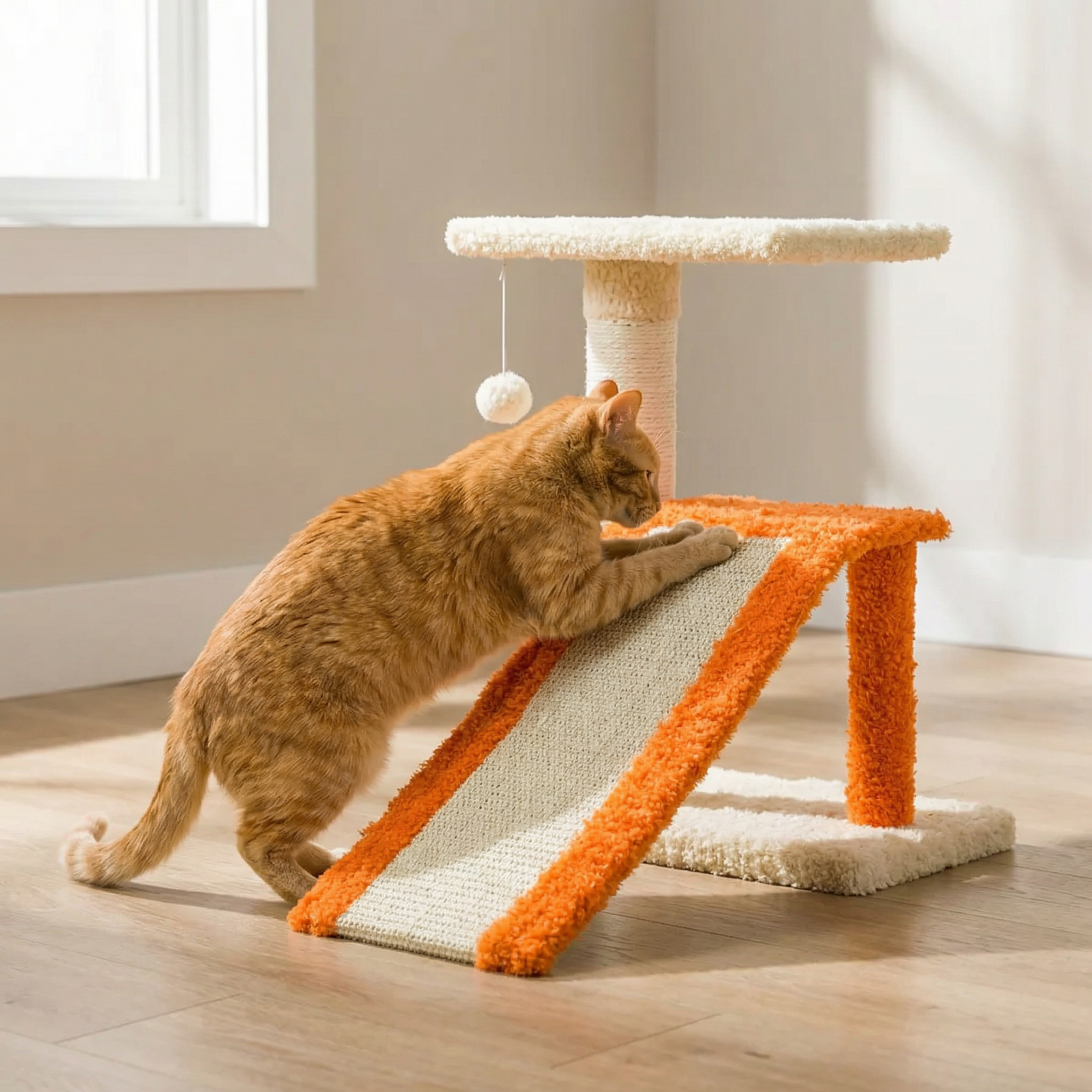 Armarkat Two Level Platform Scratcher