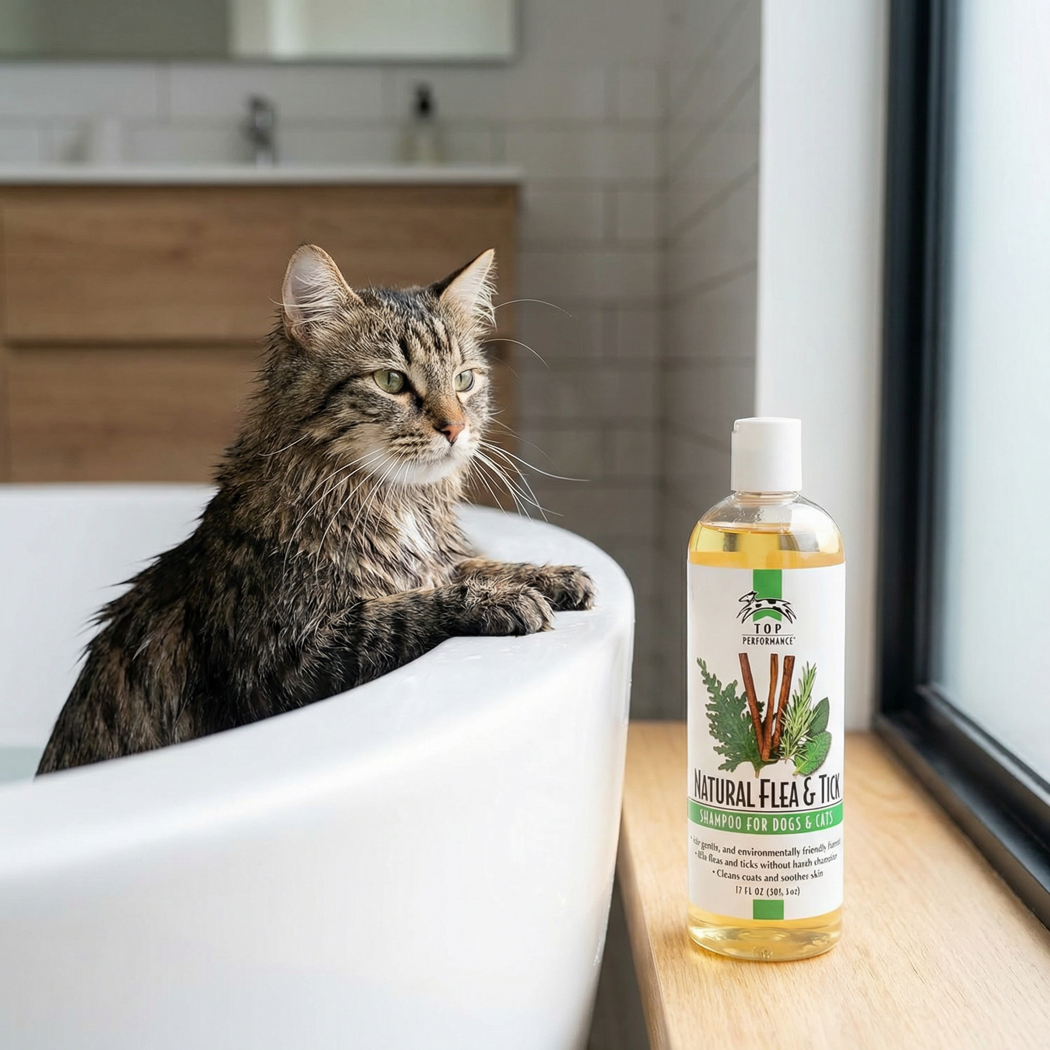 PureShield – Natural Flea & Tick Pet Shampoo
