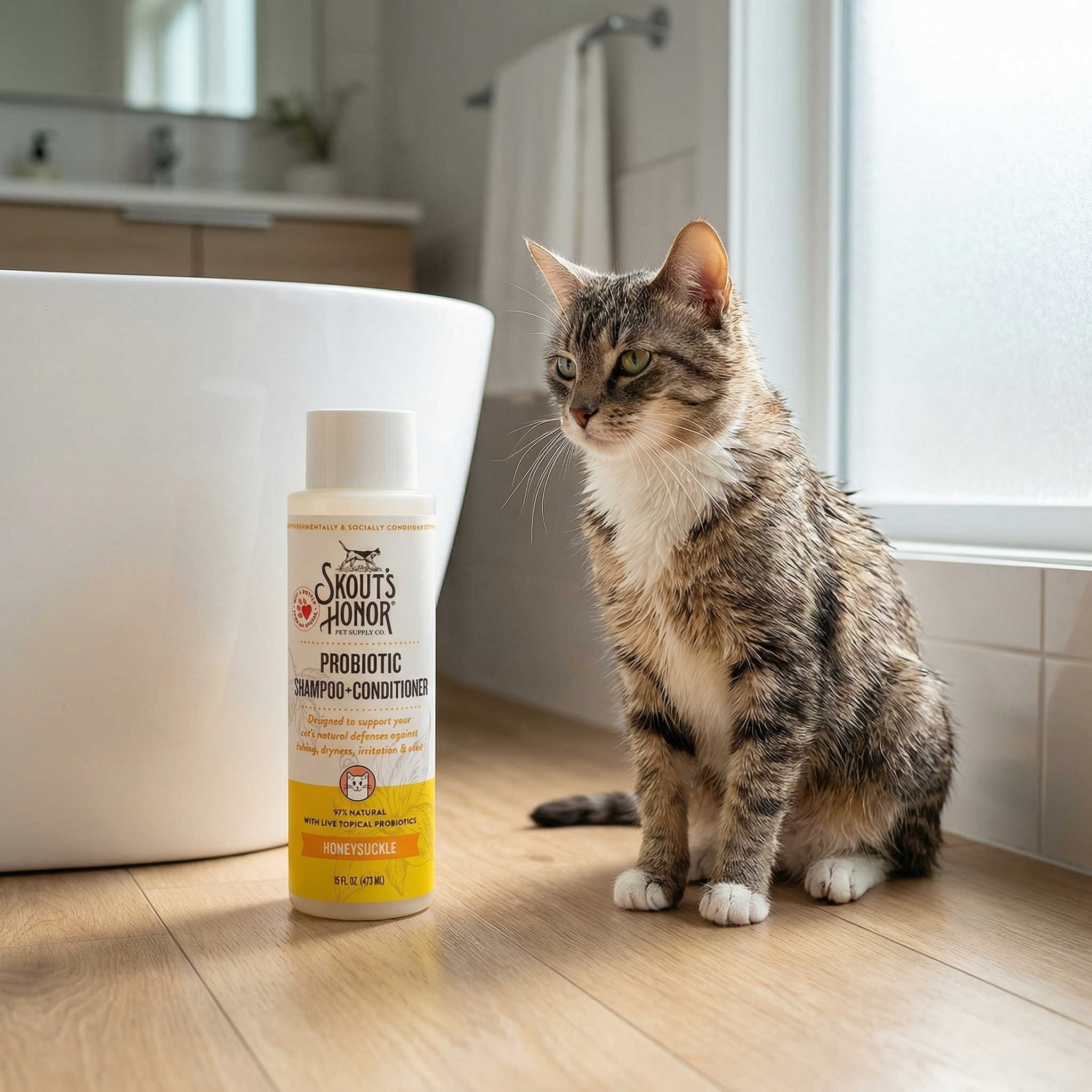 HoneyGlow – Probiotic Pet Conditioning Shampoo