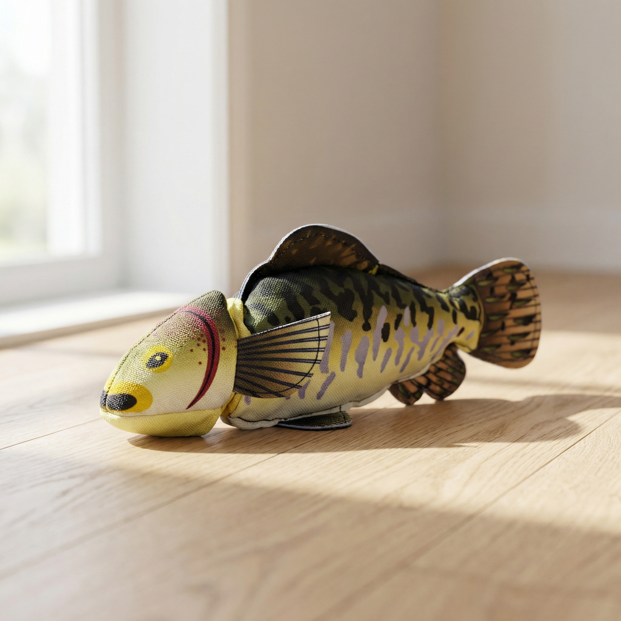 FloppyCatch Realistic Fish Interactive Toy