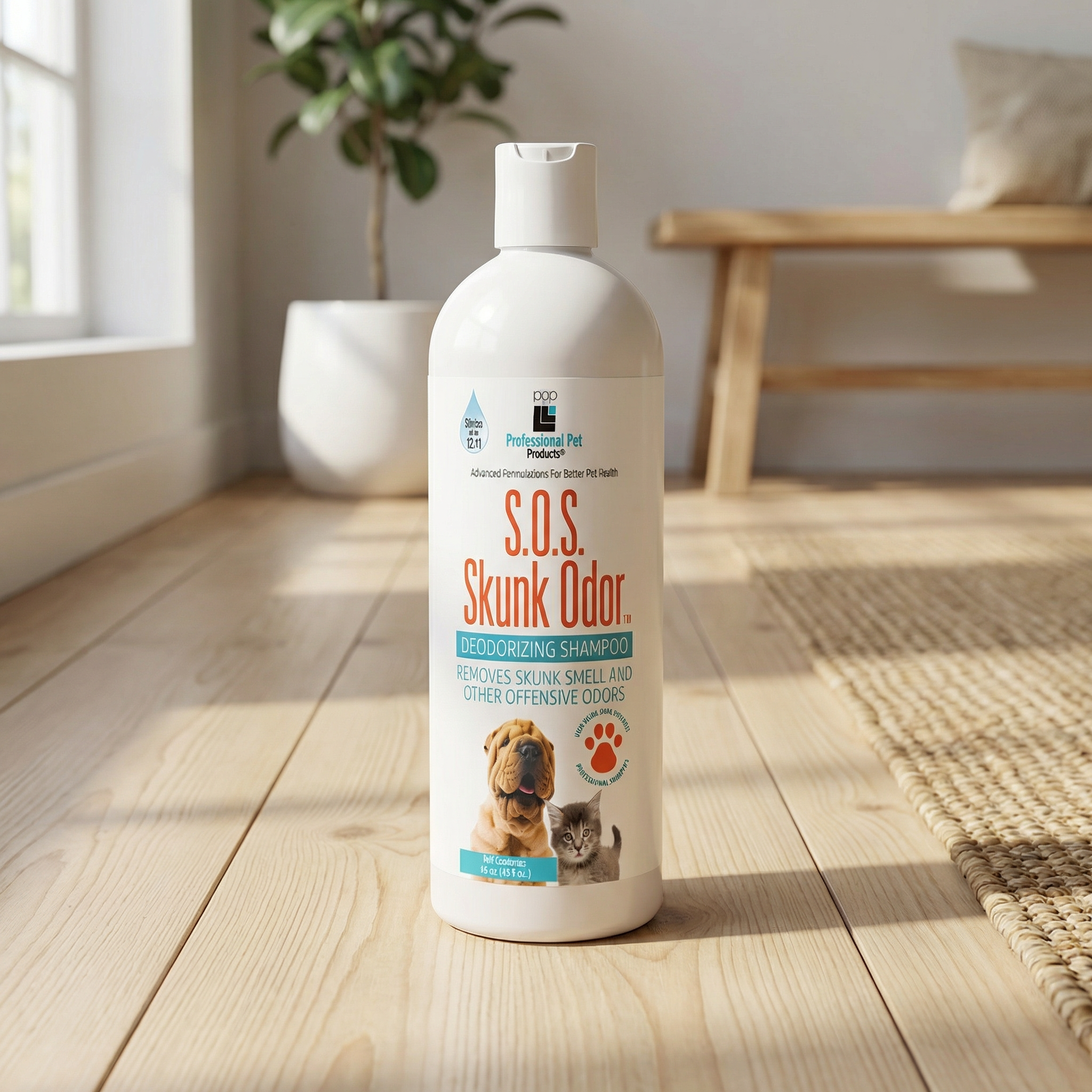 OdorRescue – Deep-Clean Deodorizing Pet Shampoo