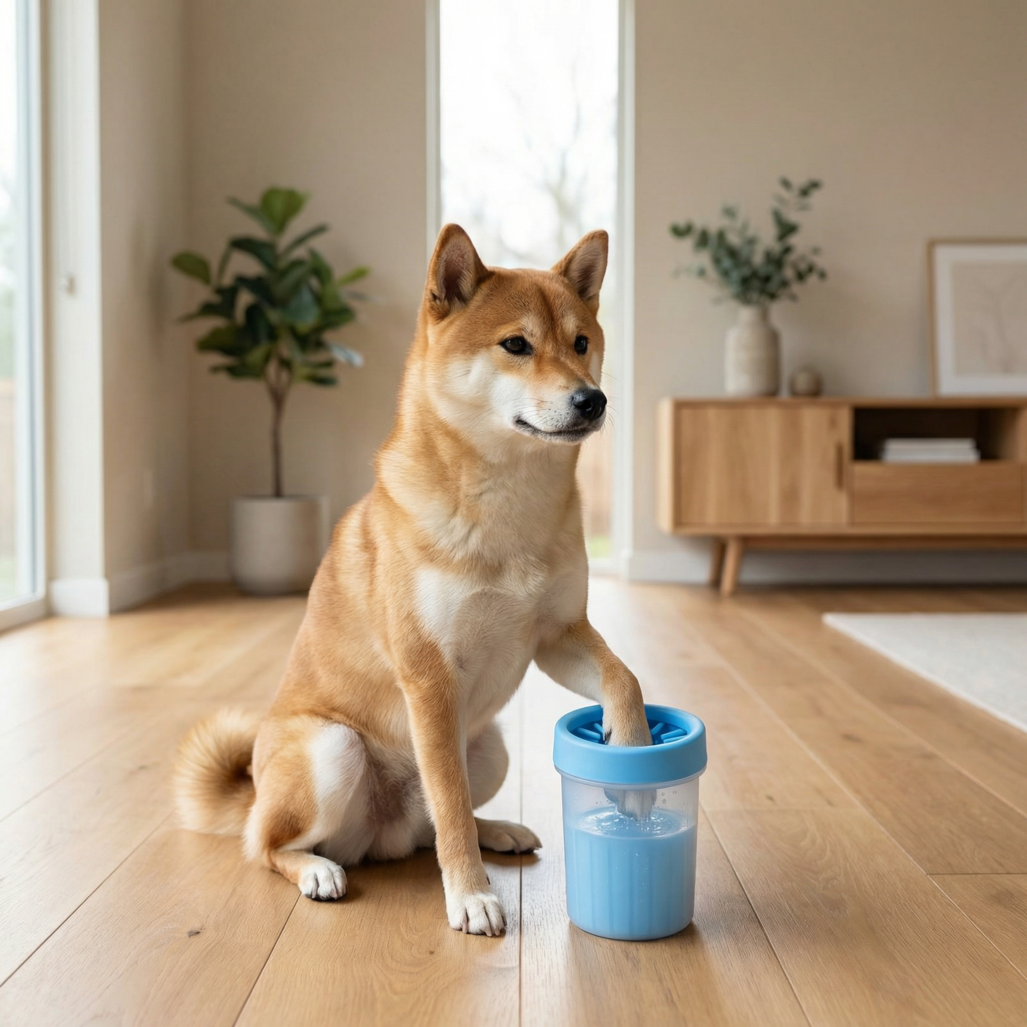 PawClean Pro – Portable Pet Paw Washer