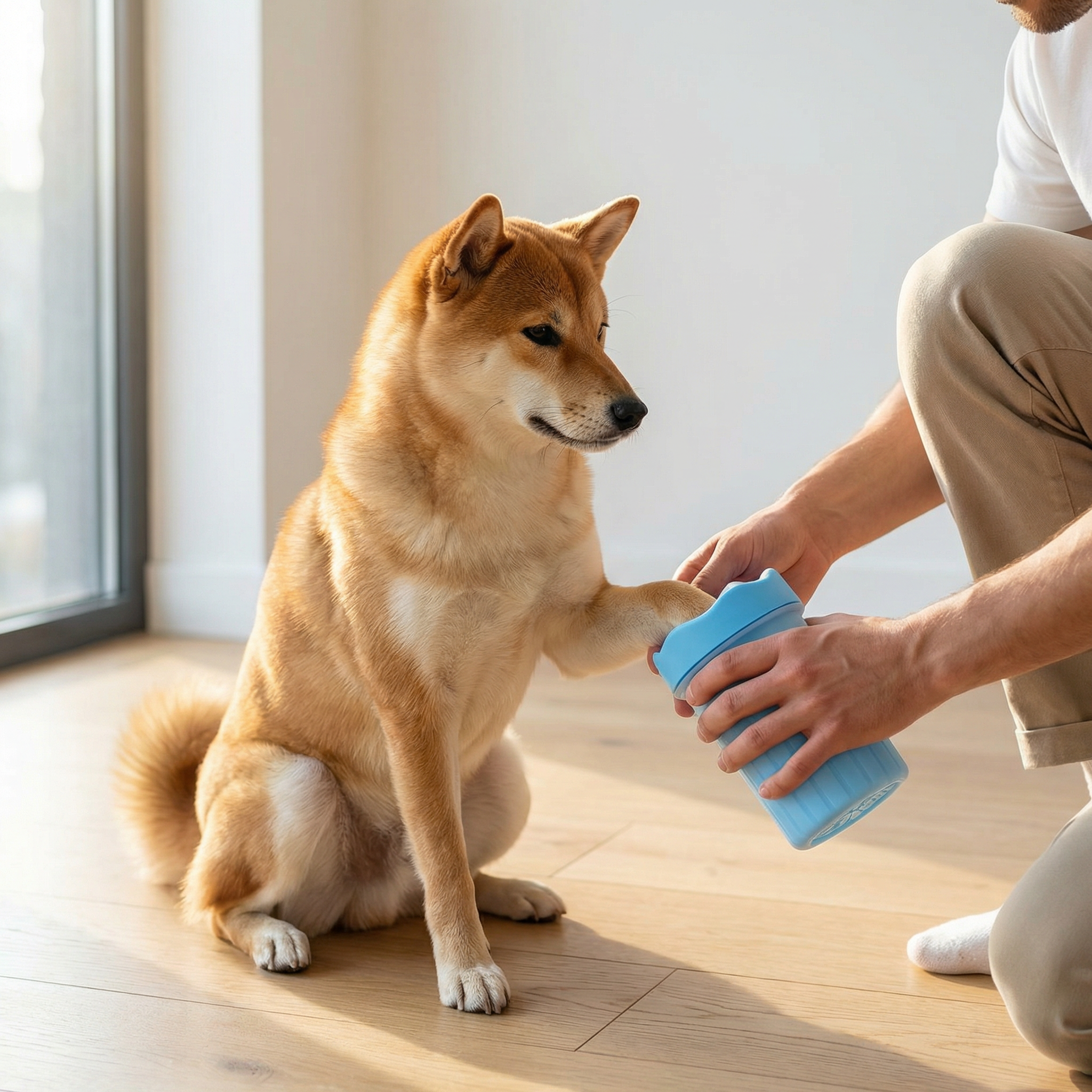 PawClean Pro – Portable Pet Paw Washer