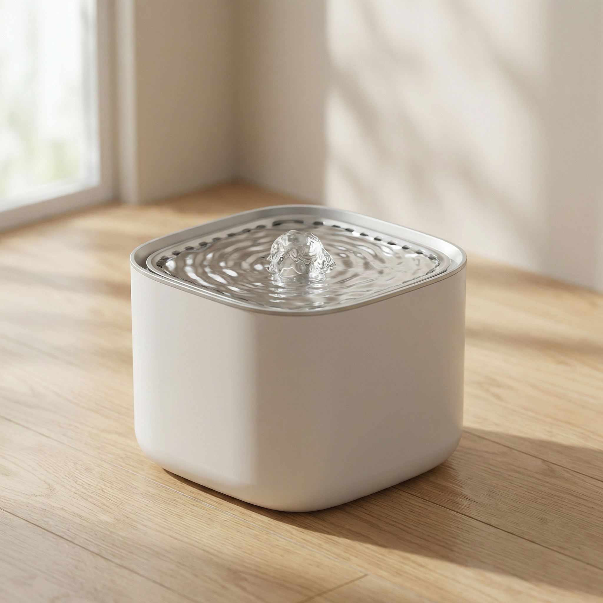 AquaCube – Modern Pet Water Fountain