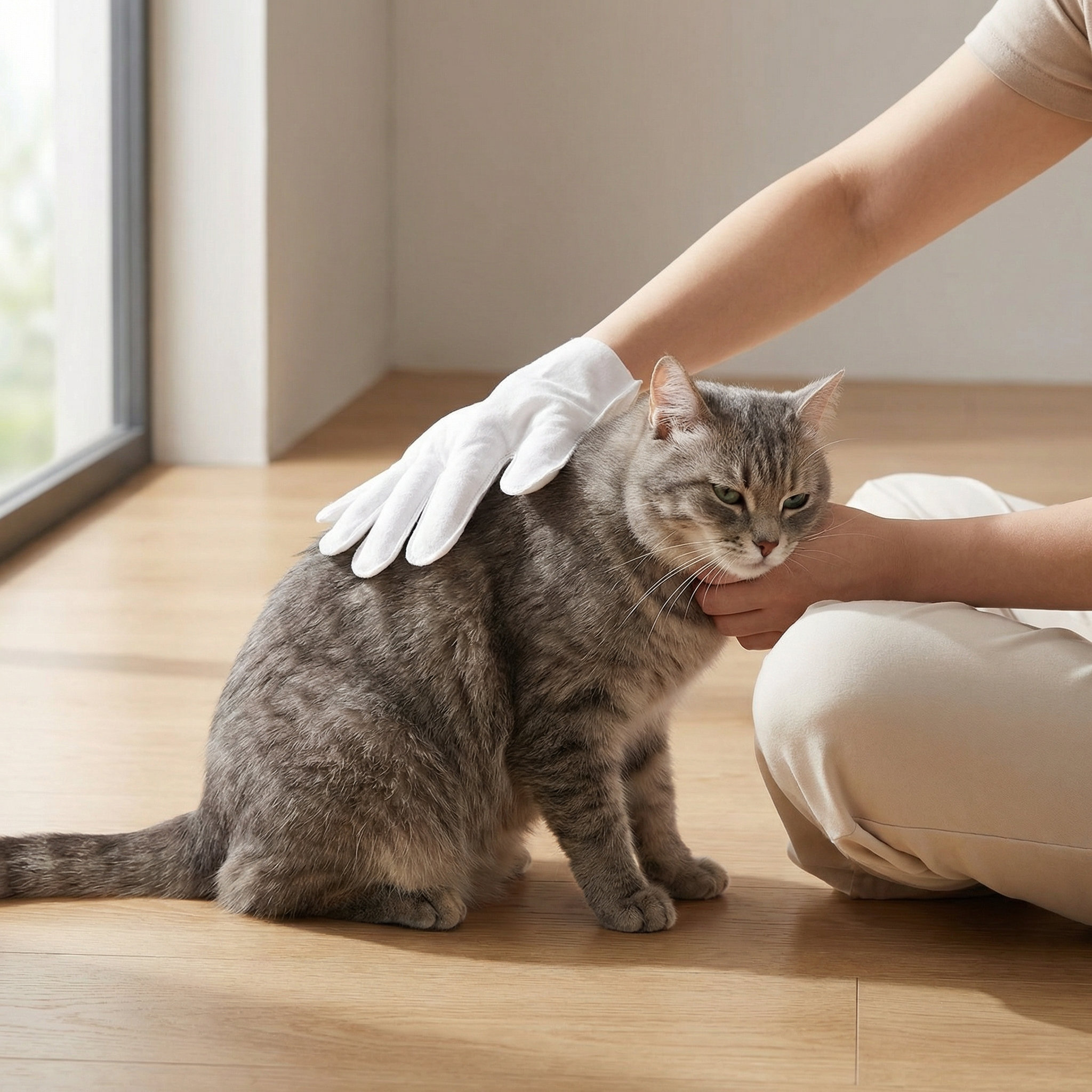SoftCare – Gentle Grooming & Bathing Glove