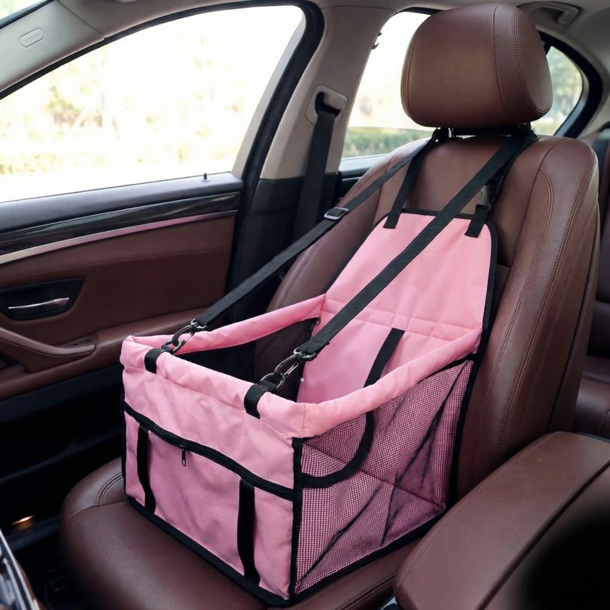 TravelNest – Secure Car Seat Booster for Pets