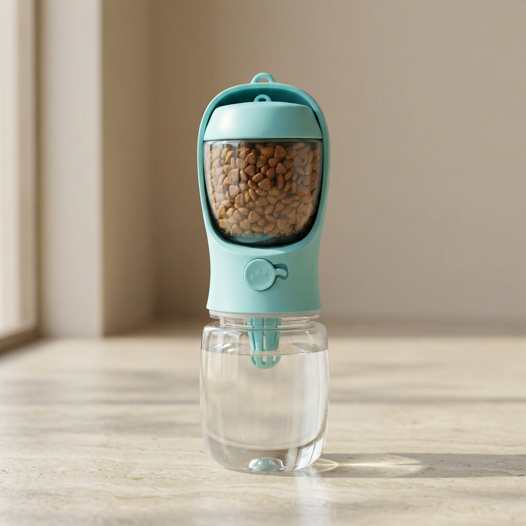 HydraSnack – Portable Water & Food Travel Bottle