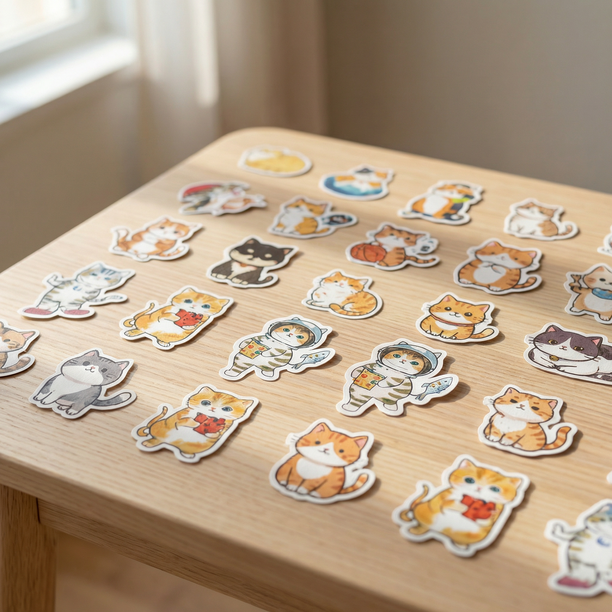 MeowMates – Cute Cat Sticker Pack