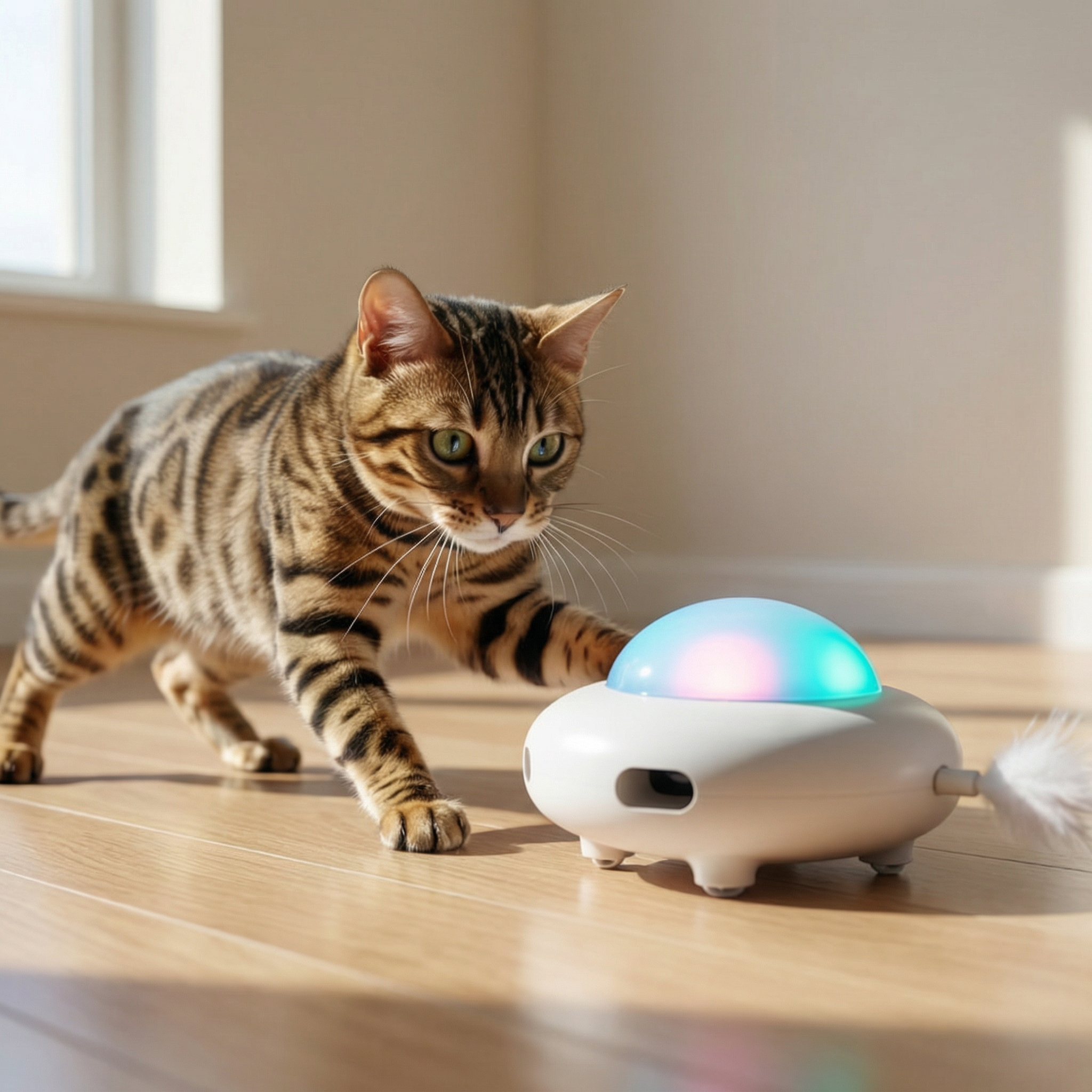 GlowPounce – Smart Interactive Motion Toy