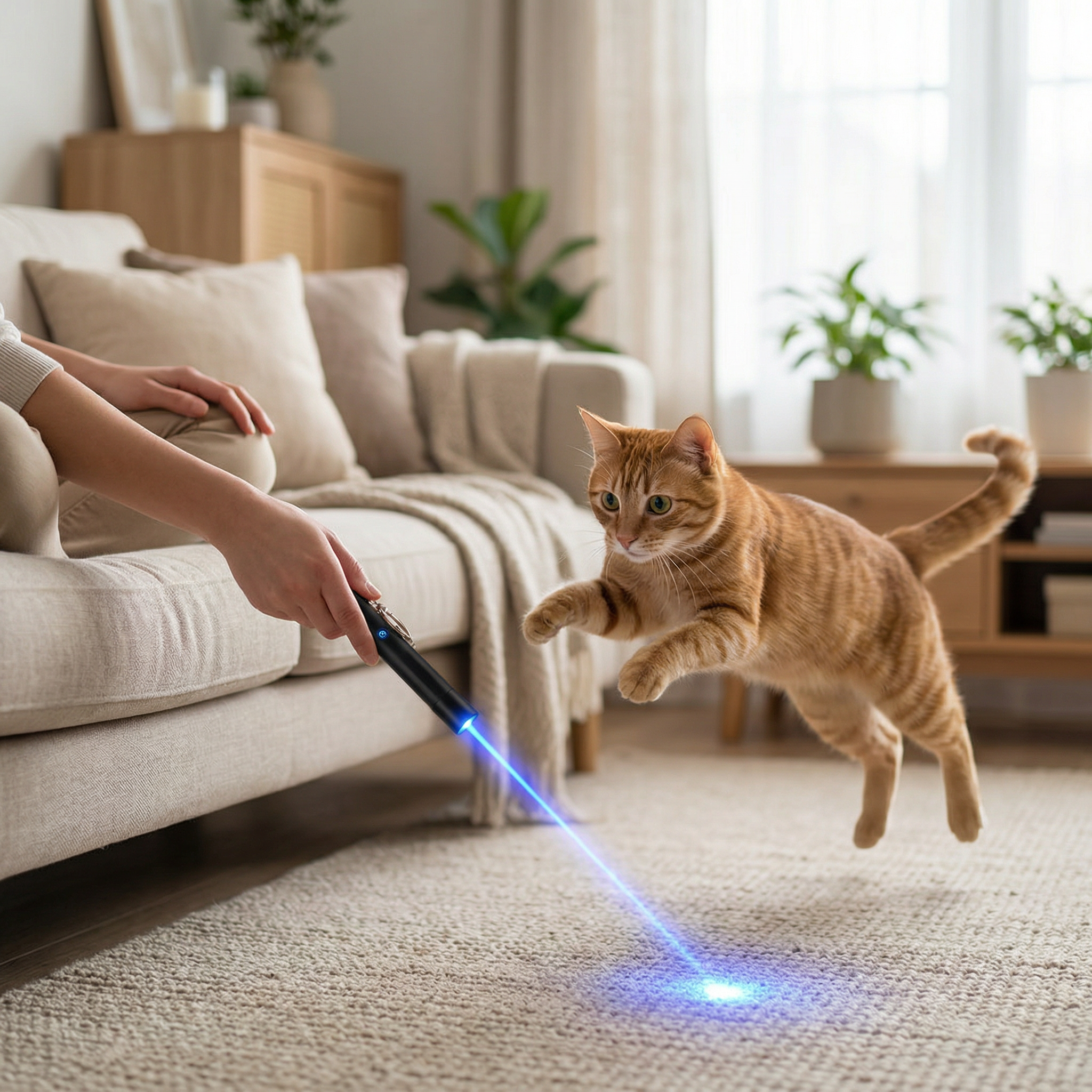BlueSpark – Interactive Laser Play Toy
