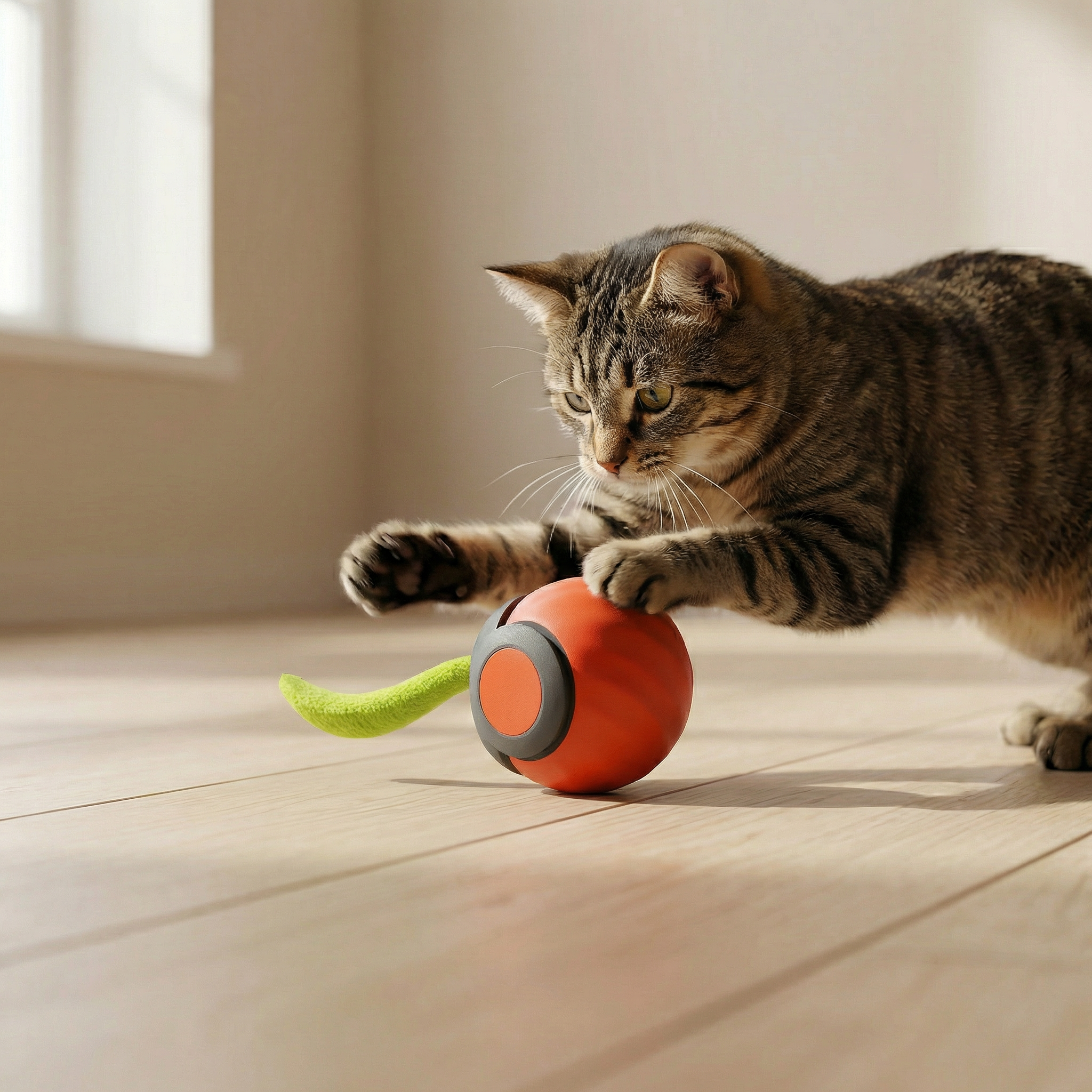PlayPaw – Interactive Treat & Ball Toy