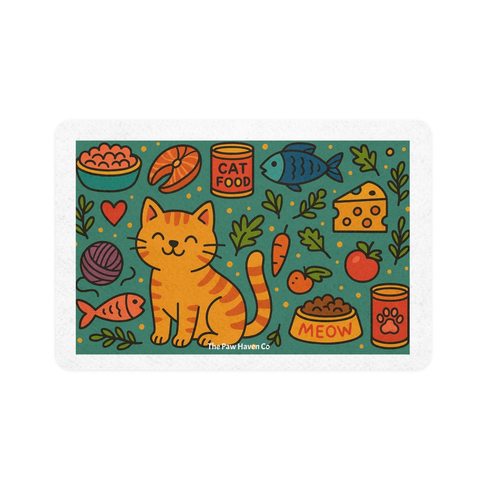 Cat Food Mat