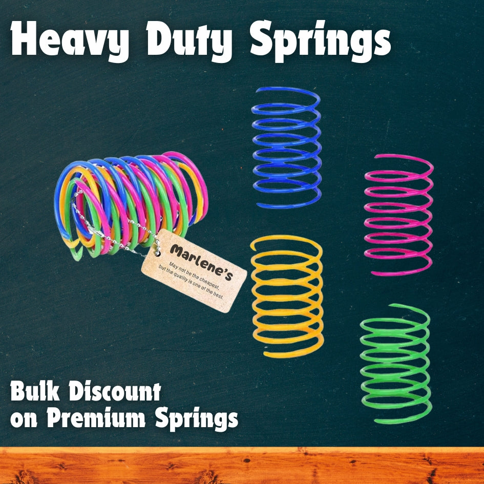 Heavy Duty Cat Springs [12 Pack]
