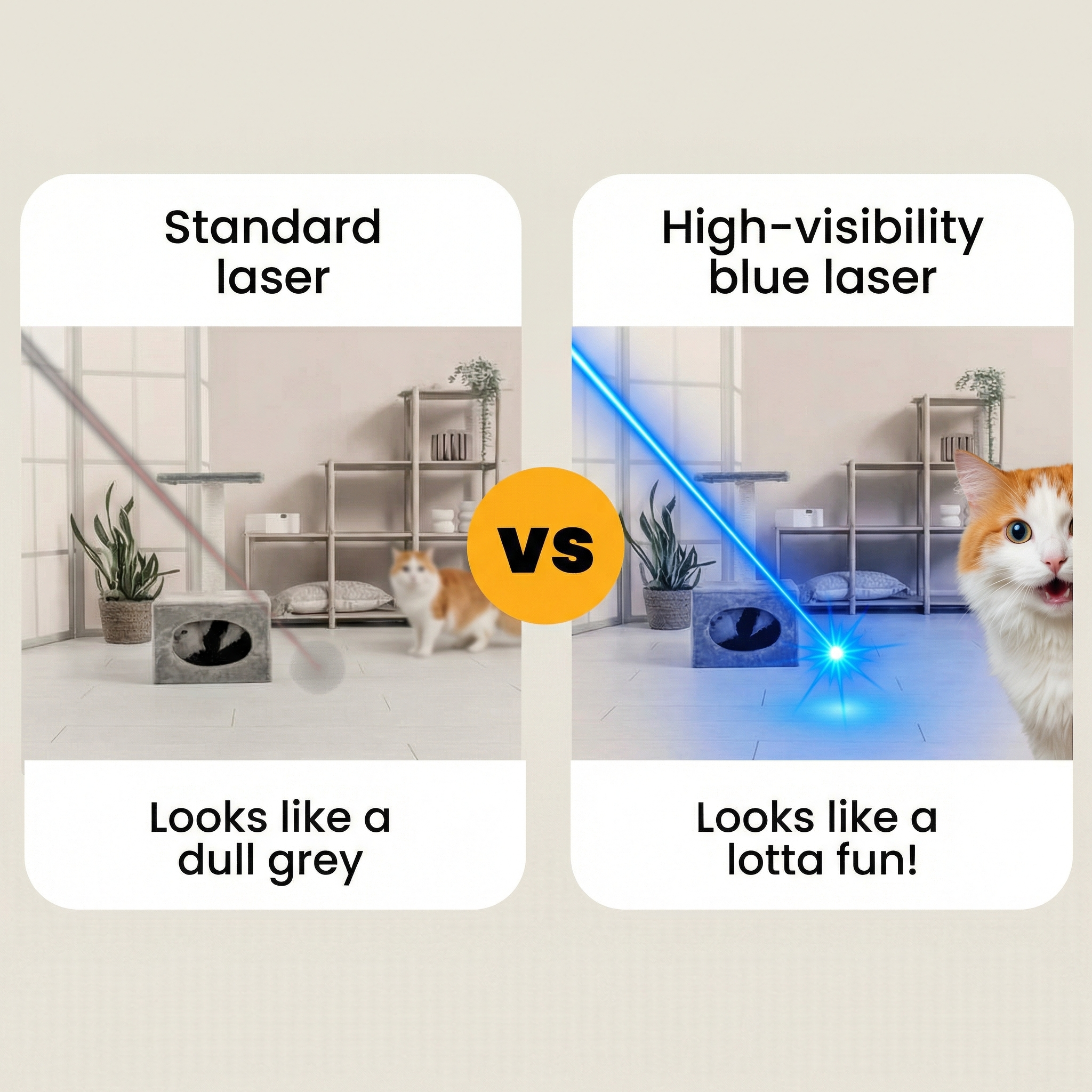 BlueSpark – Interactive Laser Play Toy