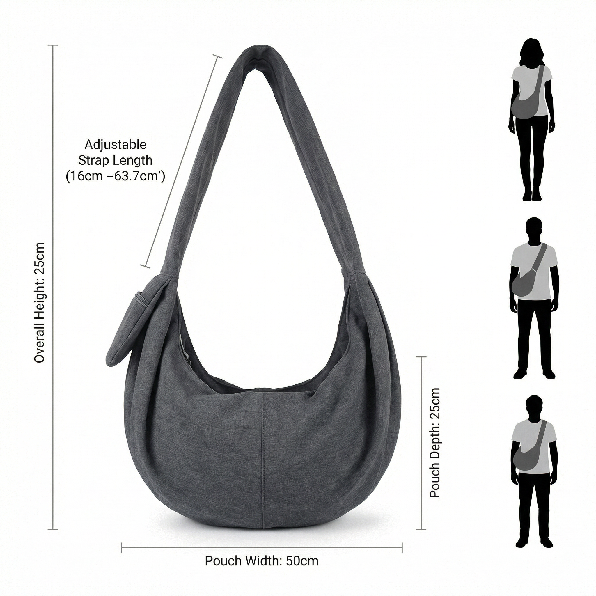 CarryCuddle – Soft Sling Pet Carrier