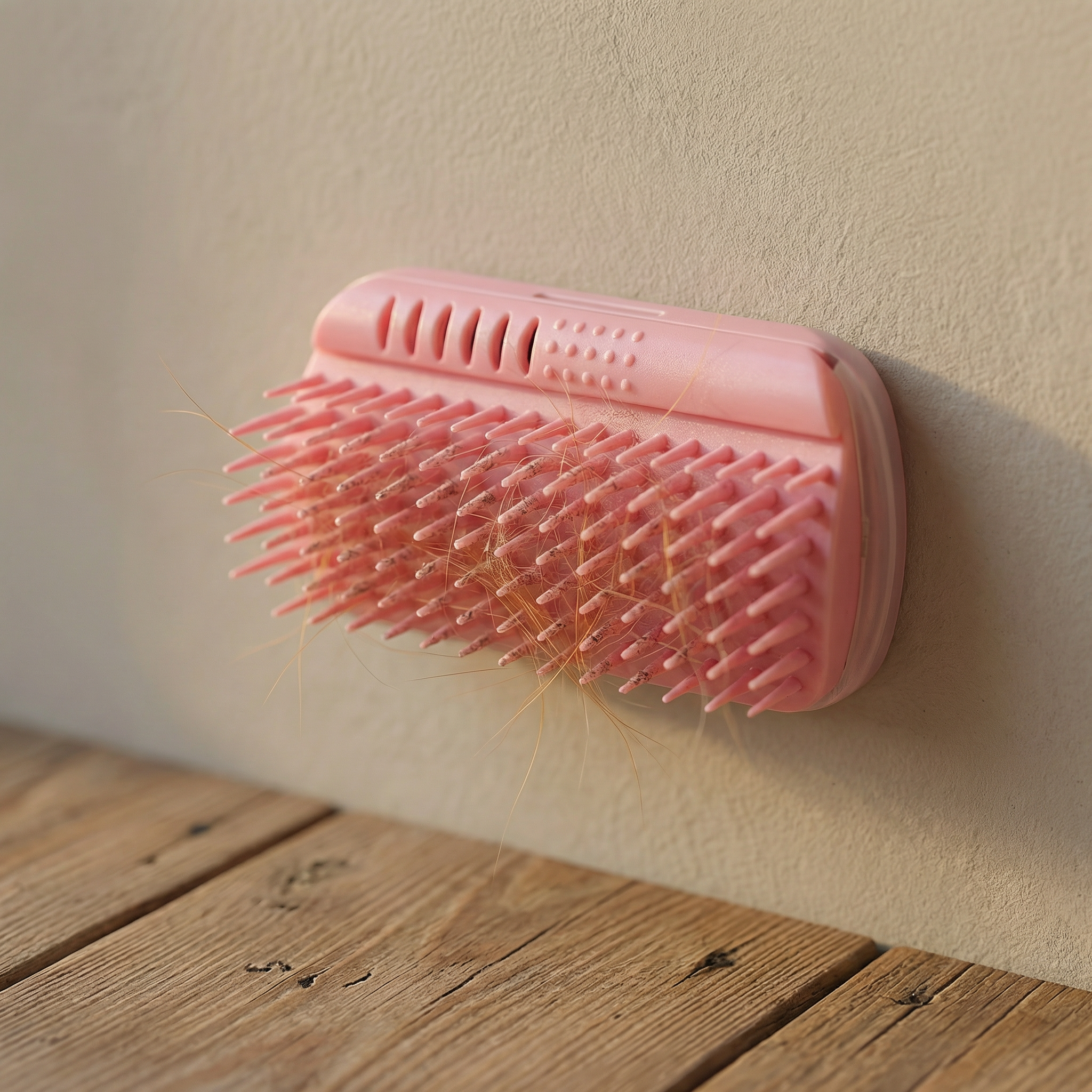 WhiskerBliss – Wall-Mounted Self-Grooming Brush