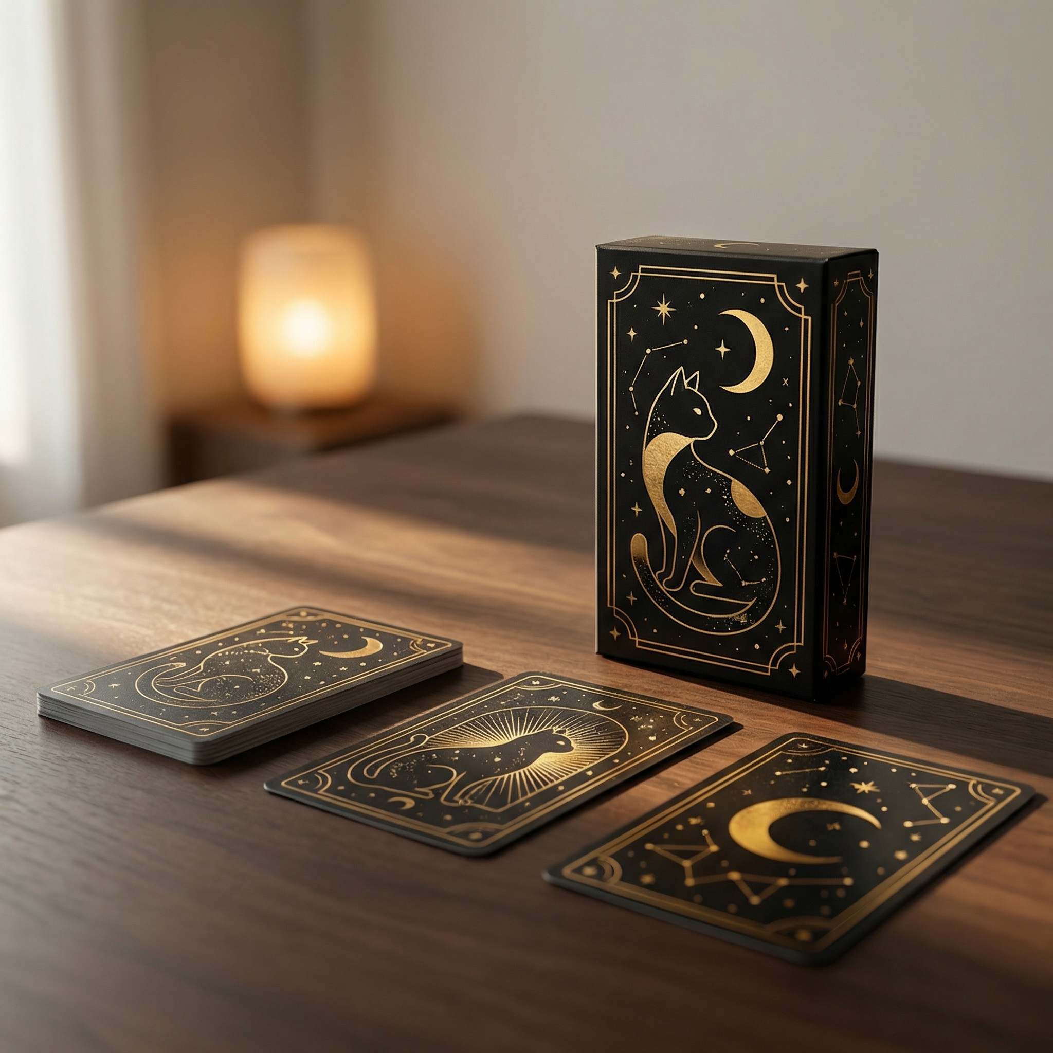 LunaMystic Cat Oracle Card Deck