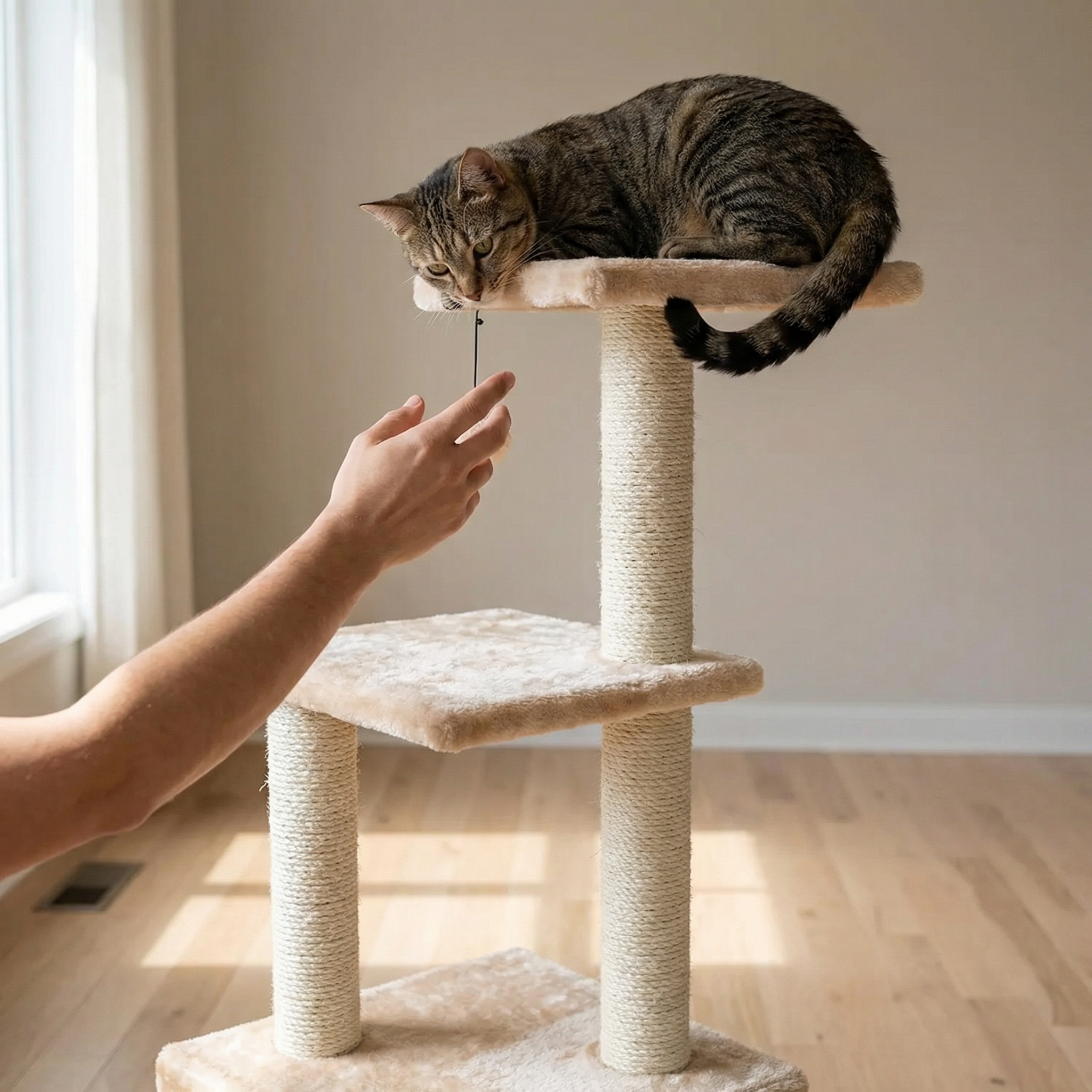 PurrSummit – Compact Multi-Level Cat Tree