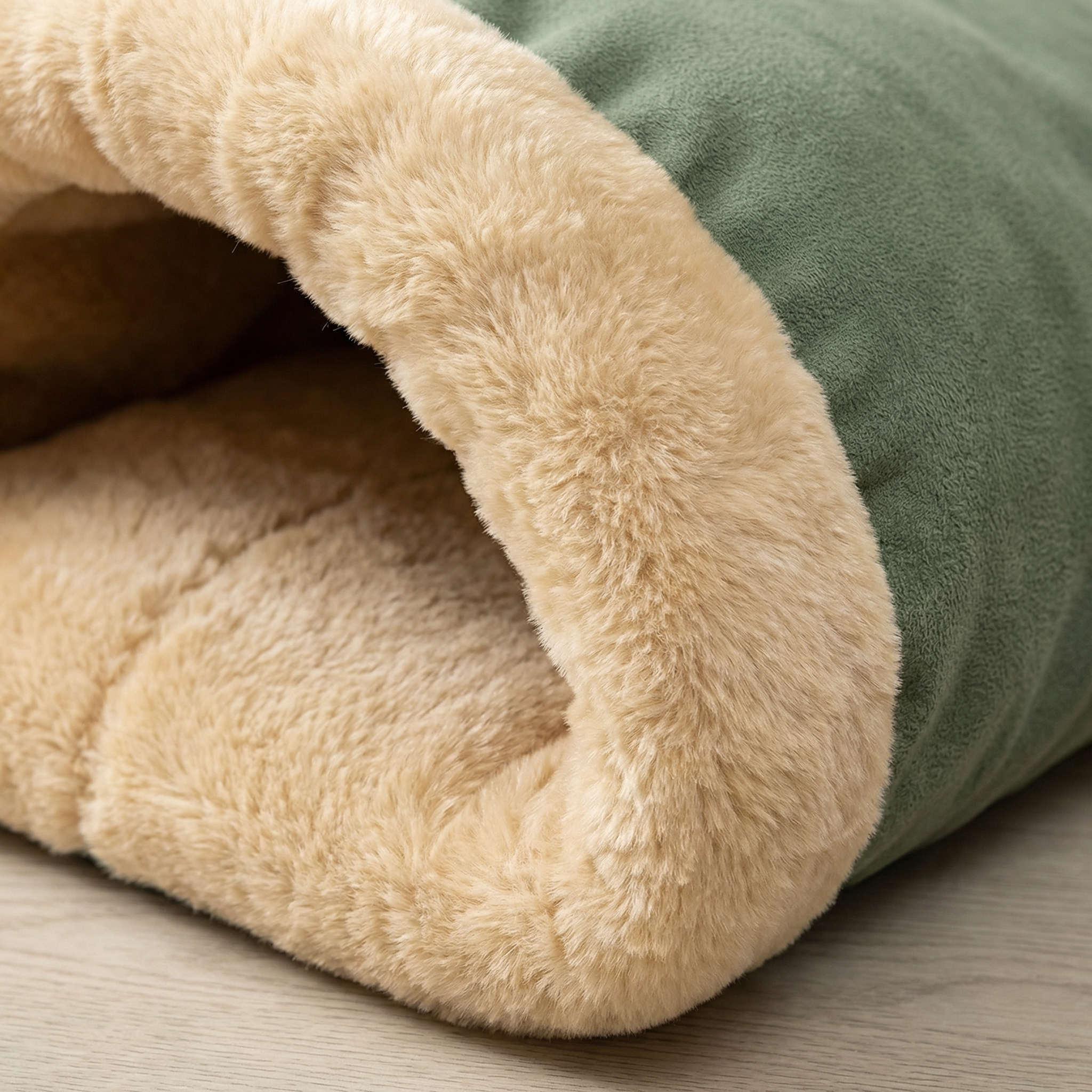 Warming Burrow Cat Bed, Pet Hideaway Cave