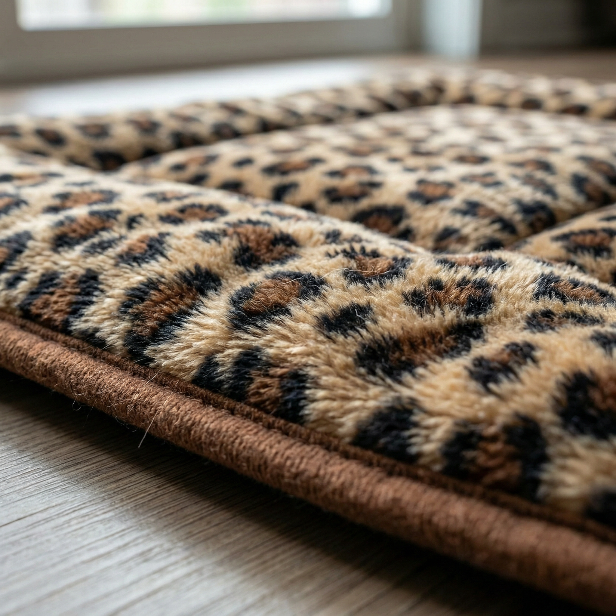 WildNap – Plush Leopard Pet Mat