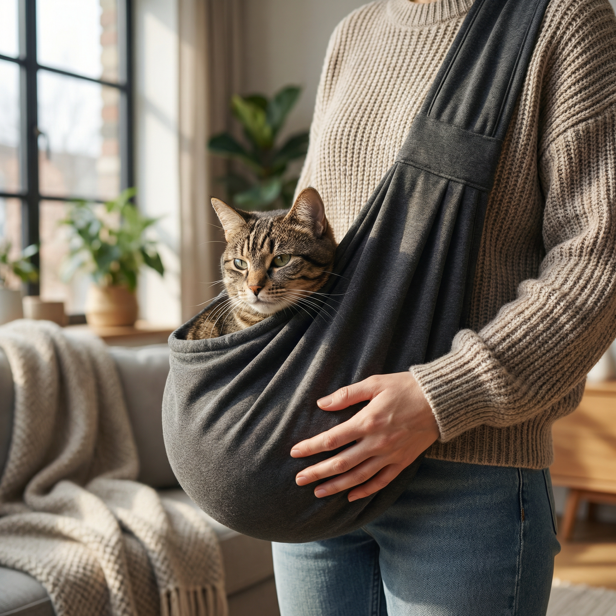 CarryCuddle – Soft Sling Pet Carrier