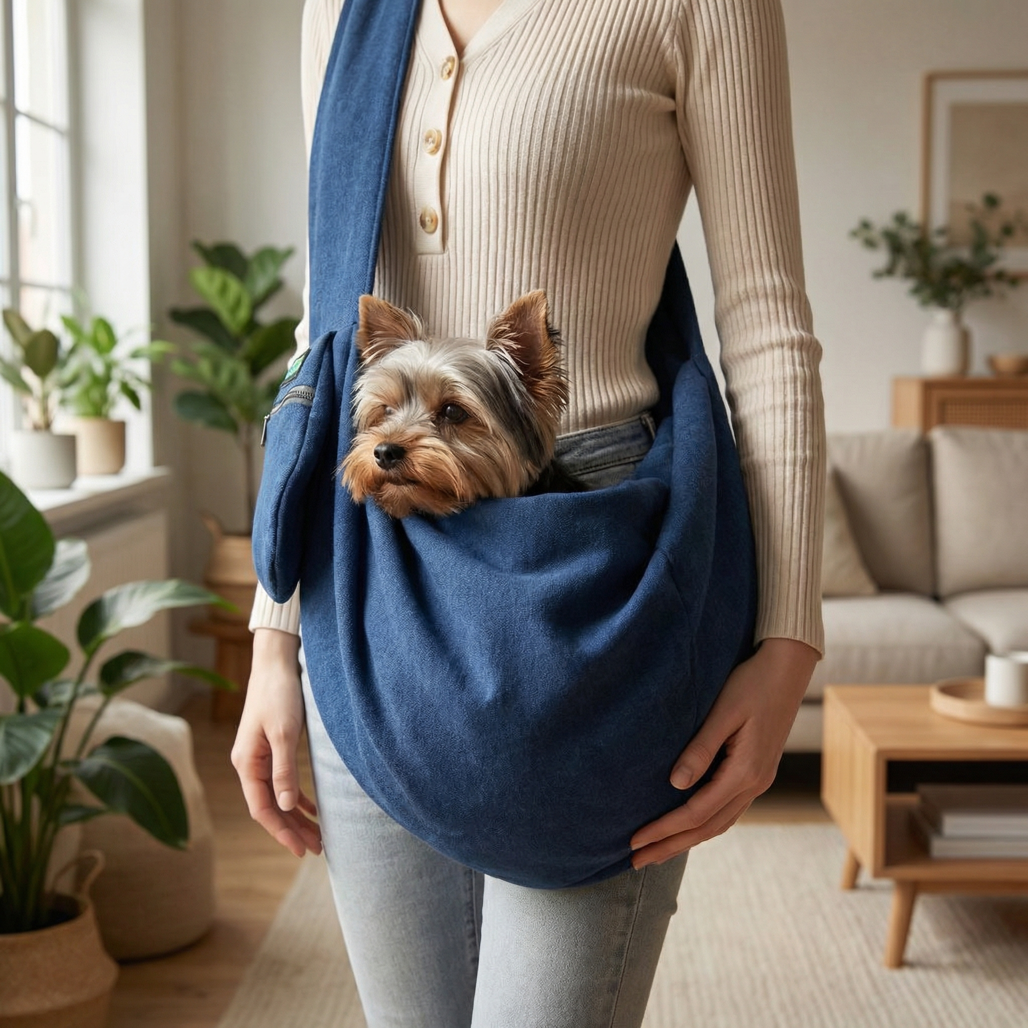 CarryCuddle – Soft Sling Pet Carrier