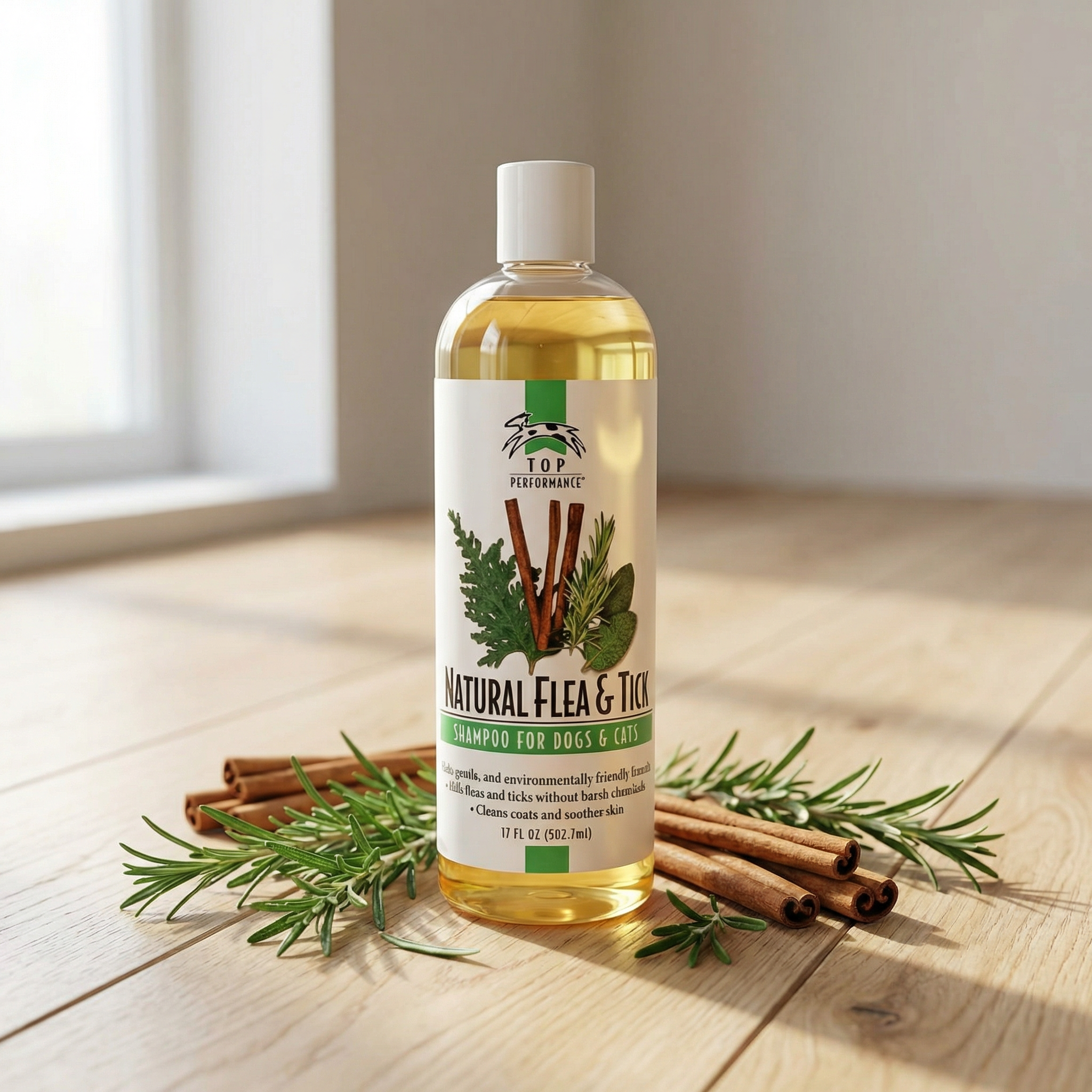 PureShield – Natural Flea & Tick Pet Shampoo