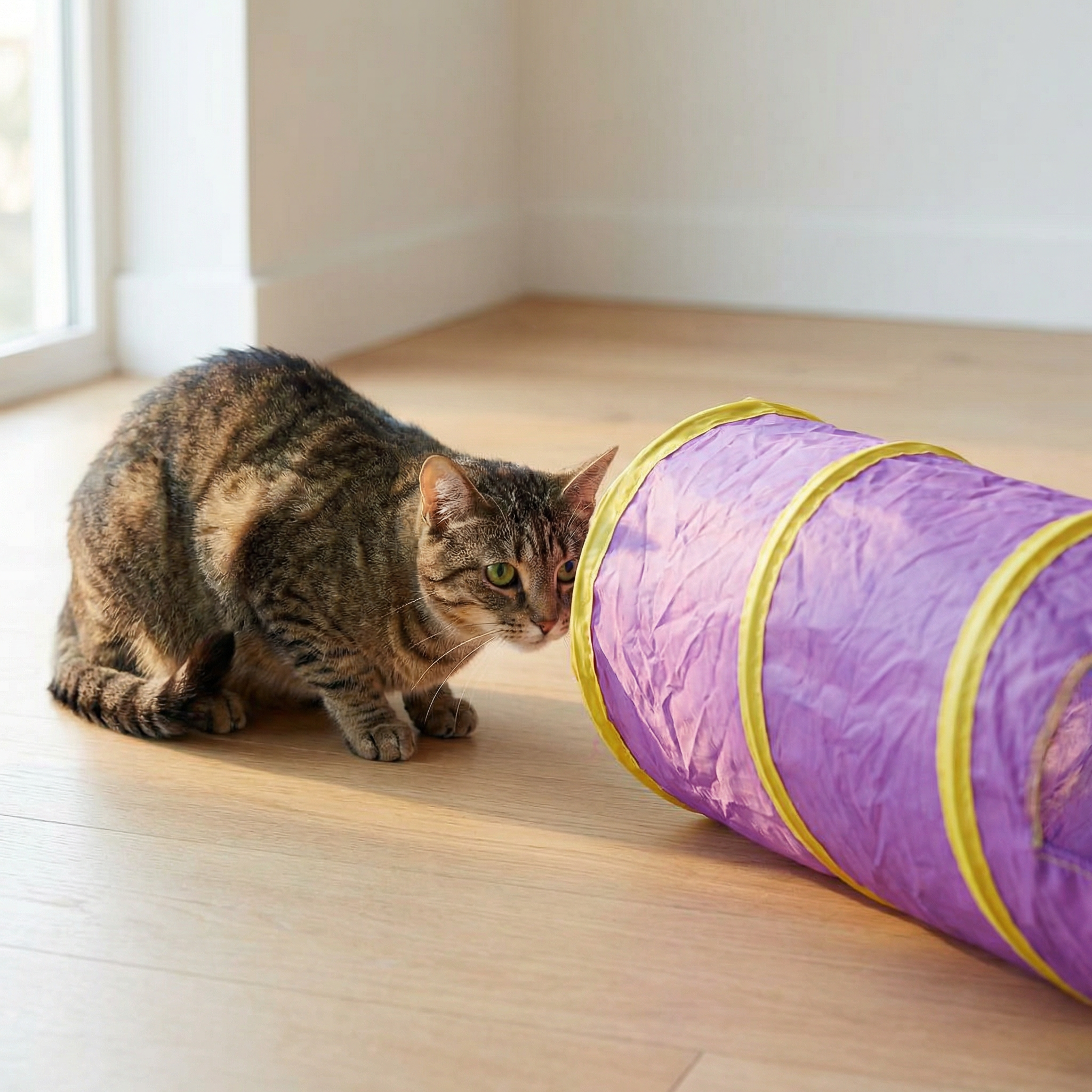 ZoomTunnel Foldable Play Cat Tunnel