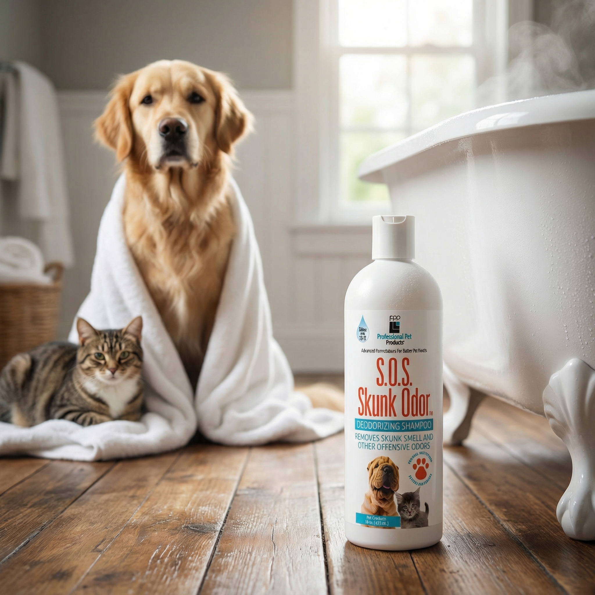 OdorRescue – Deep-Clean Deodorizing Pet Shampoo