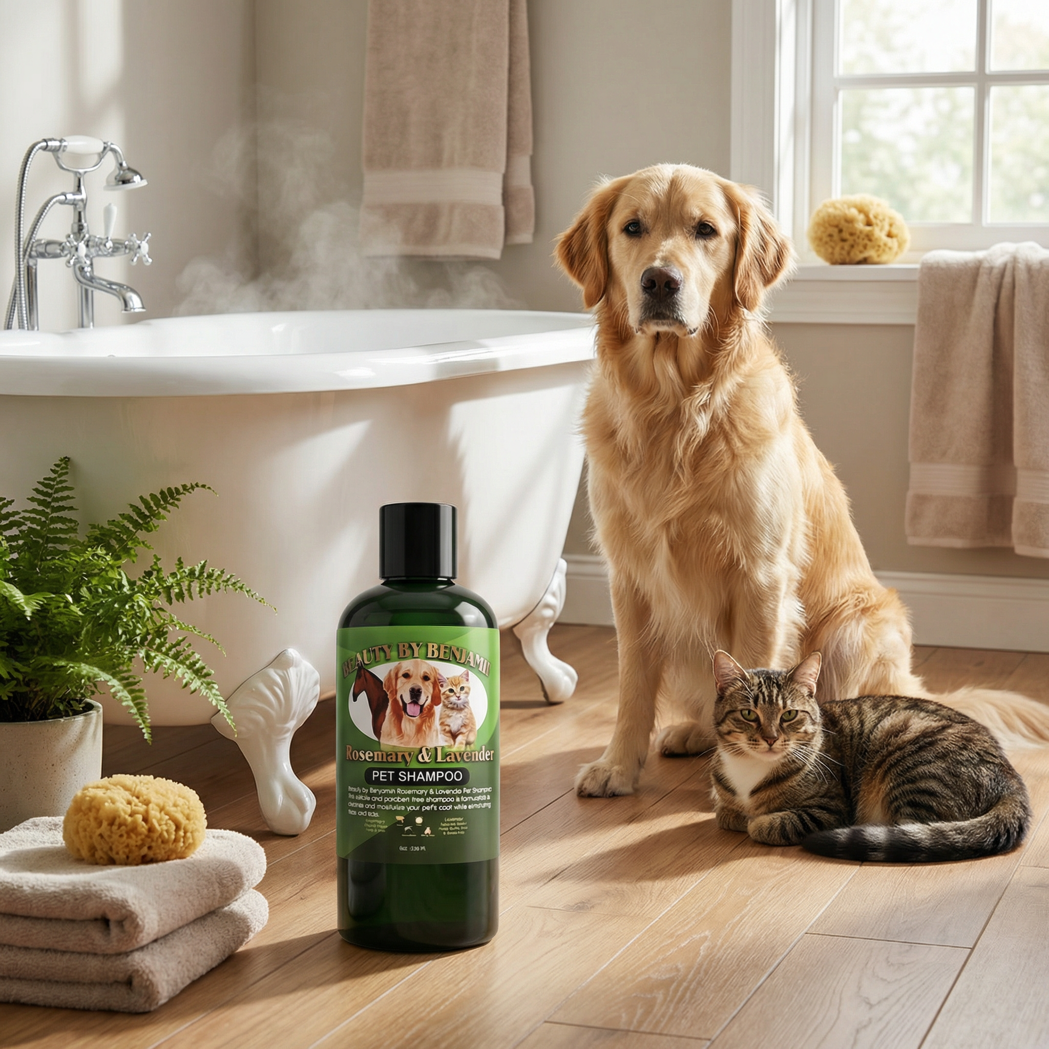HerbaShine – Rosemary & Lavender Pet Shampoo