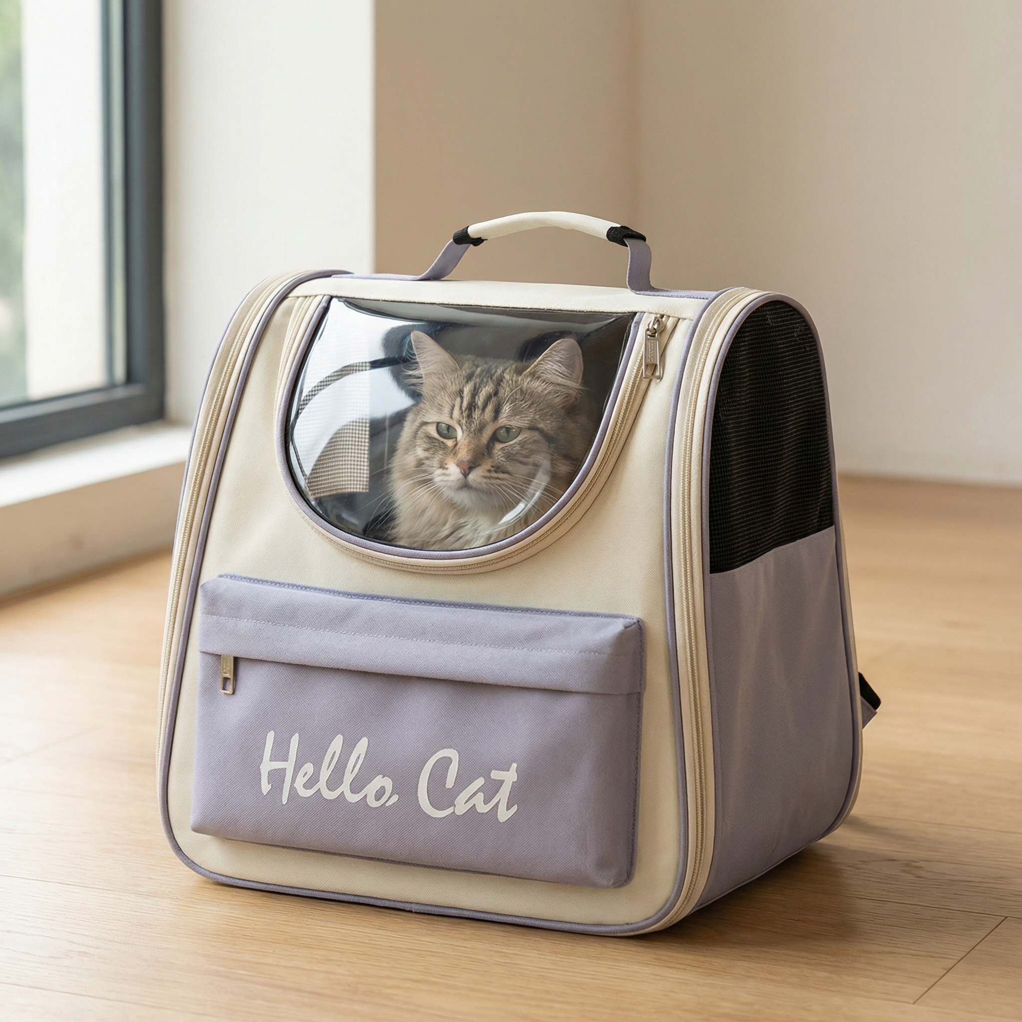LunaVoyage – Panoramic Cat Travel Carrier