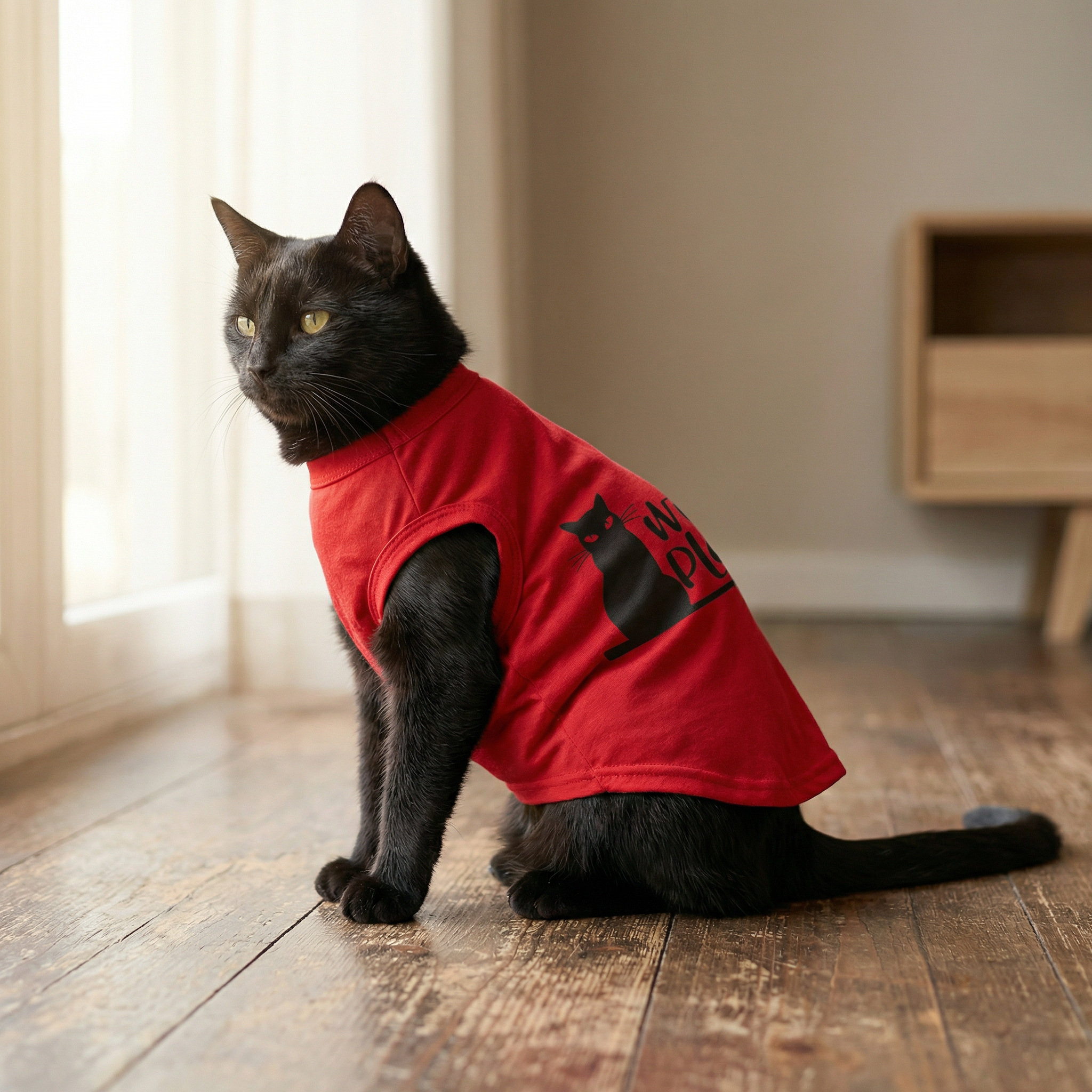 StylePaw Casual Cotton Cat Shirt