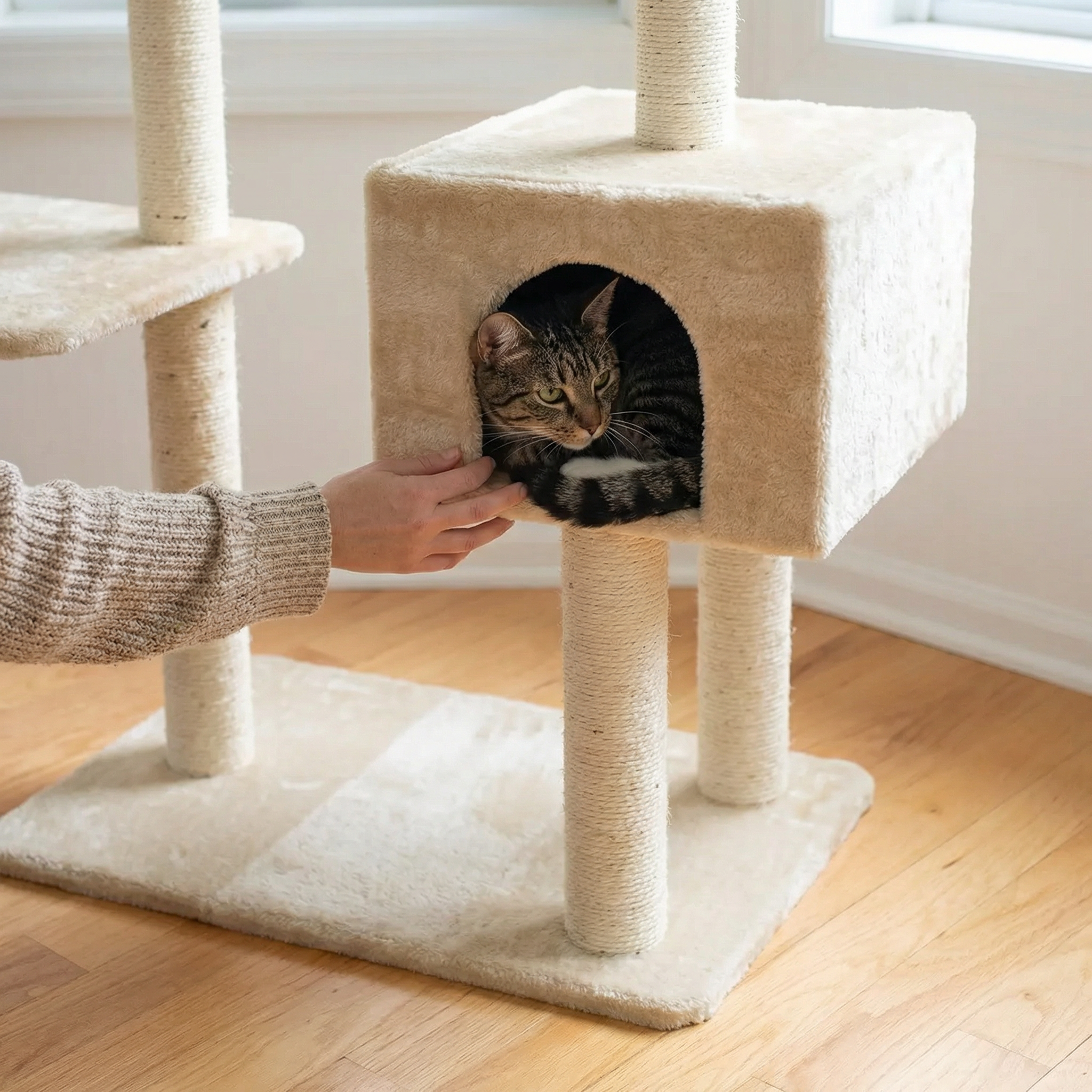 Cat Tree  Real Wood Cat Perches