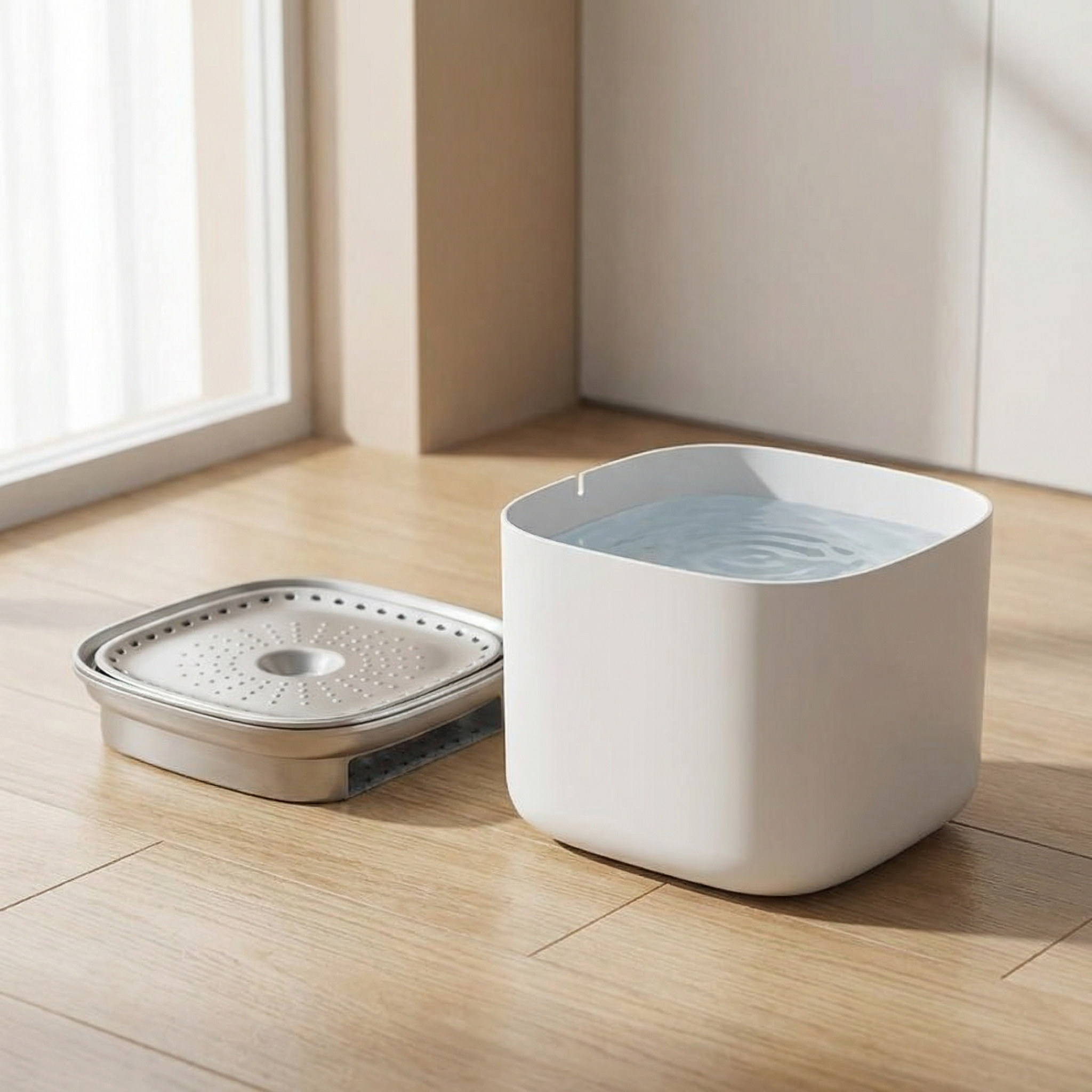 AquaCube – Modern Pet Water Fountain