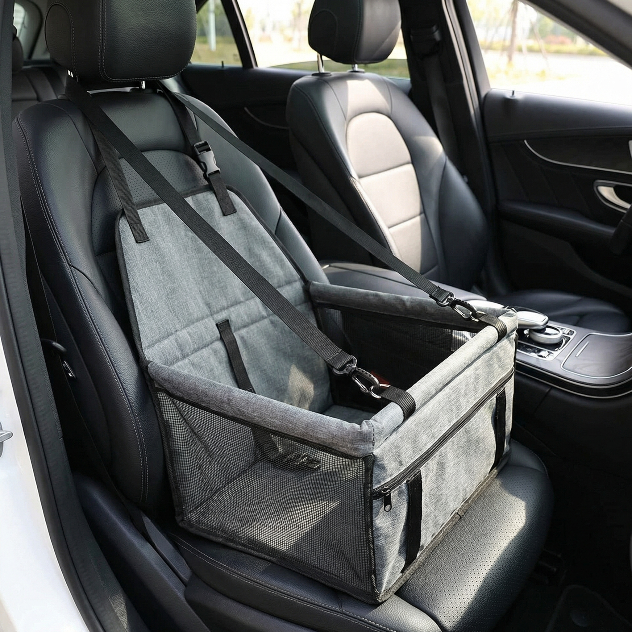 TravelNest – Secure Car Seat Booster for Pets