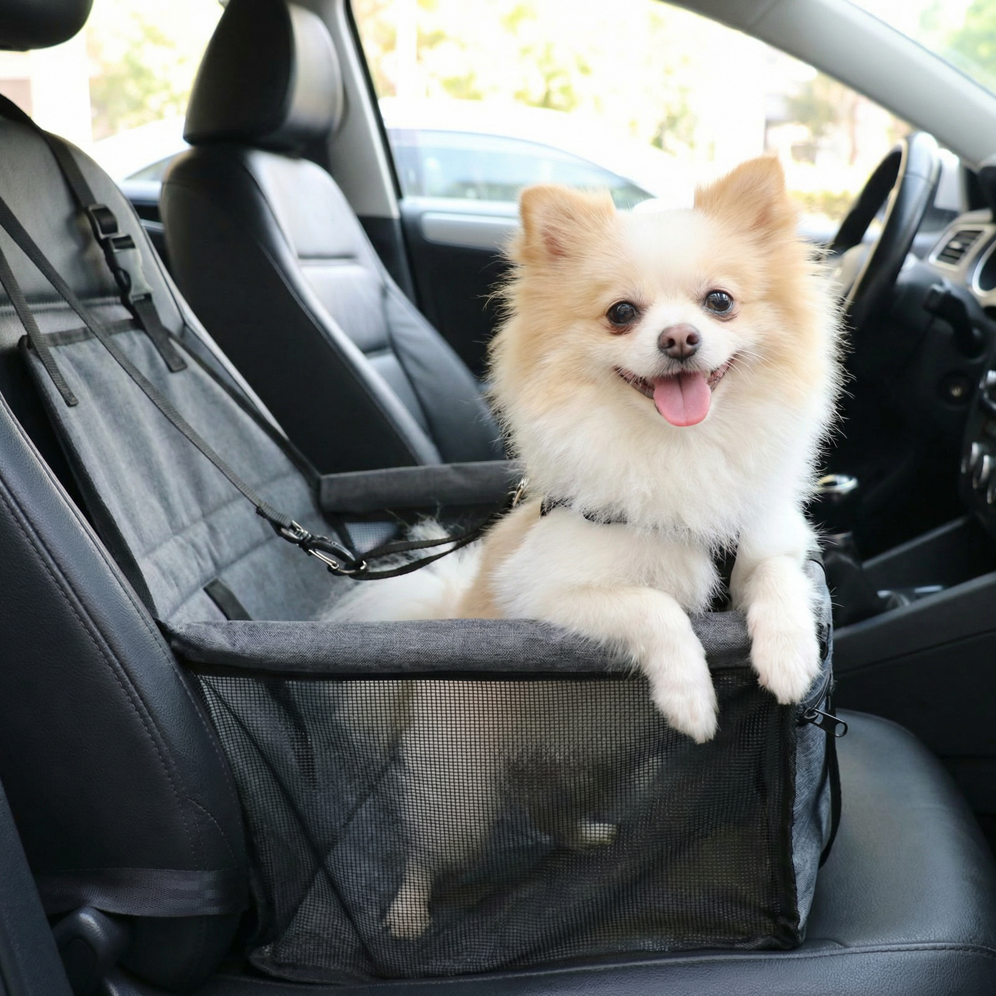 TravelNest – Secure Car Seat Booster for Pets