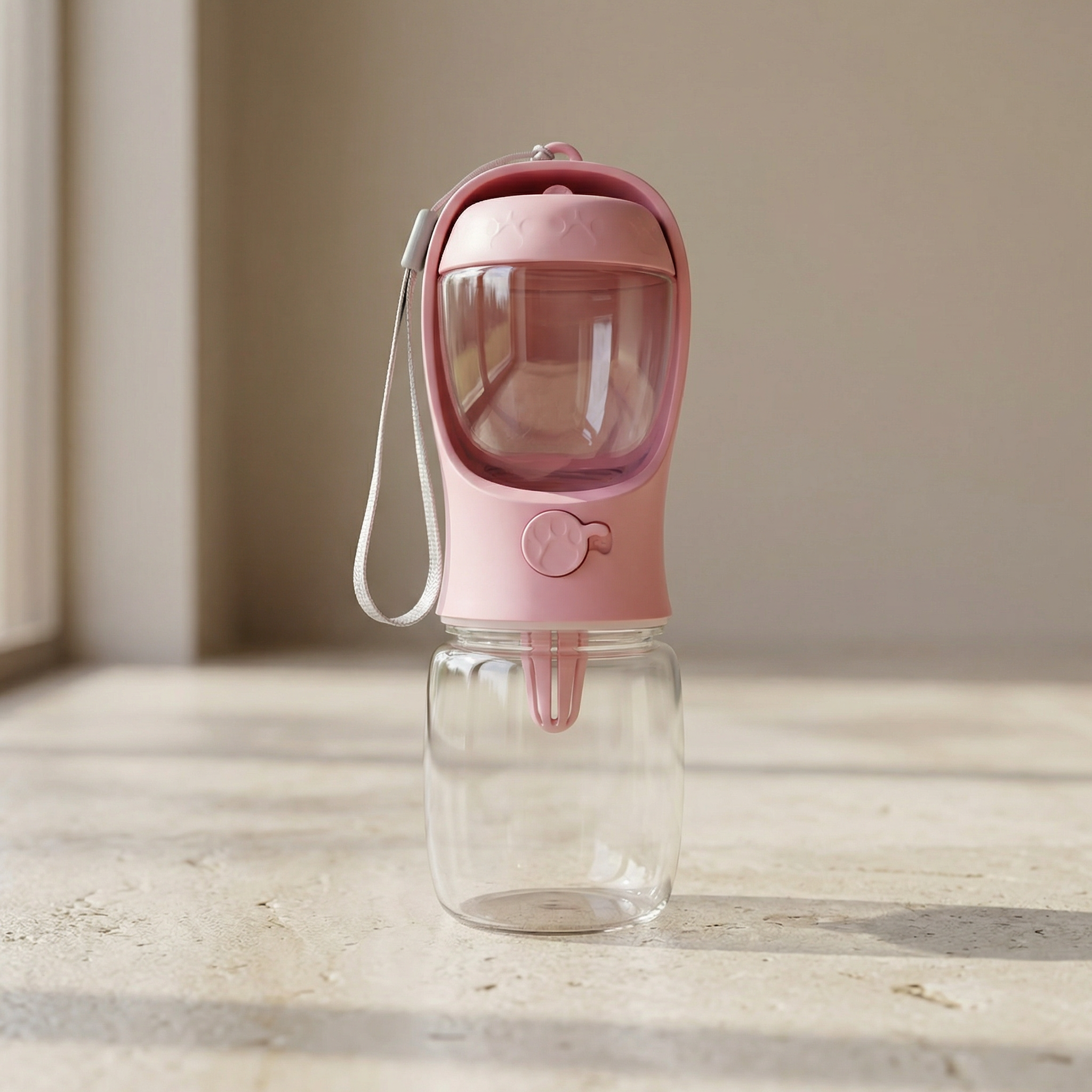 HydraSnack – Portable Water & Food Travel Bottle