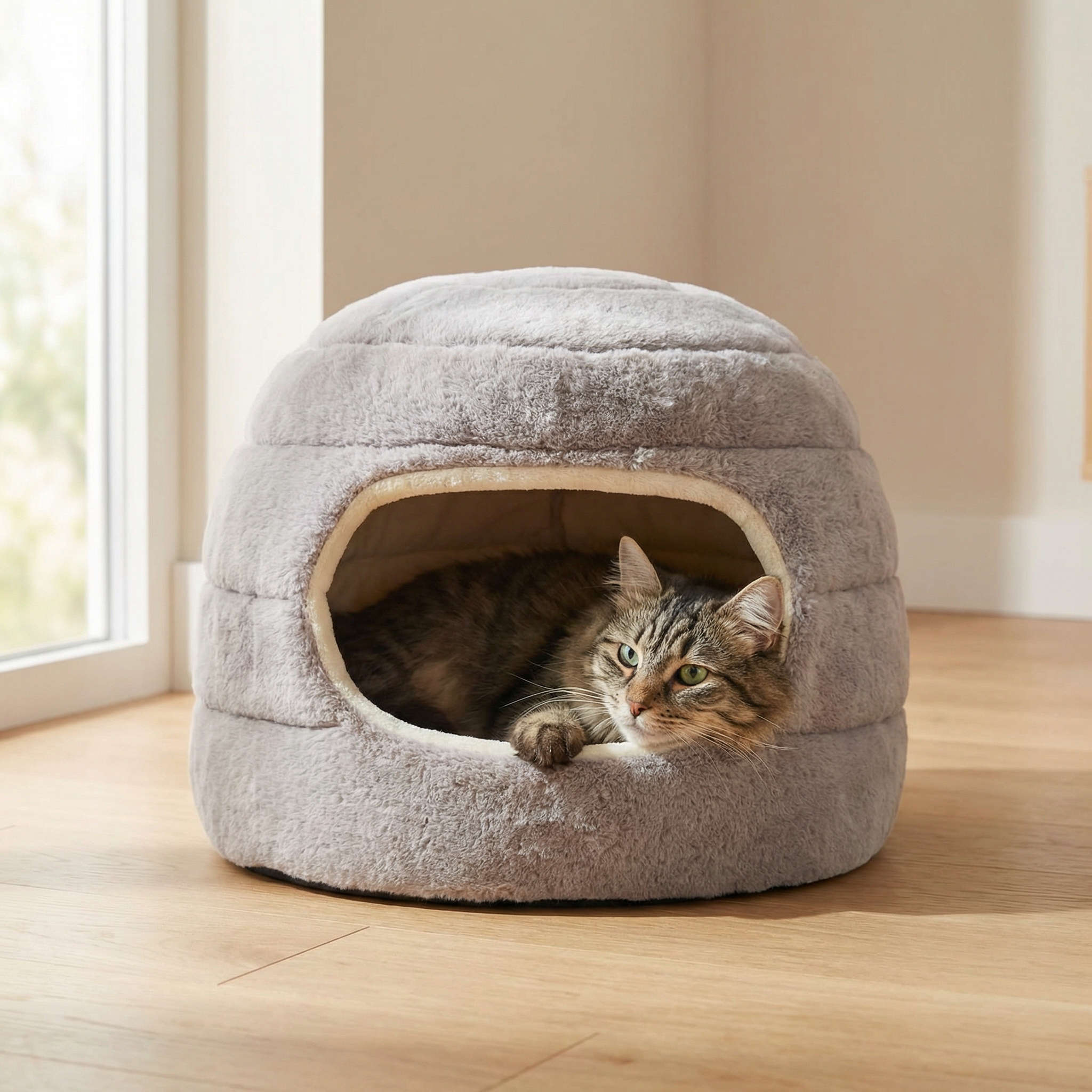 CloudCave – Plush Pet Hideaway Bed