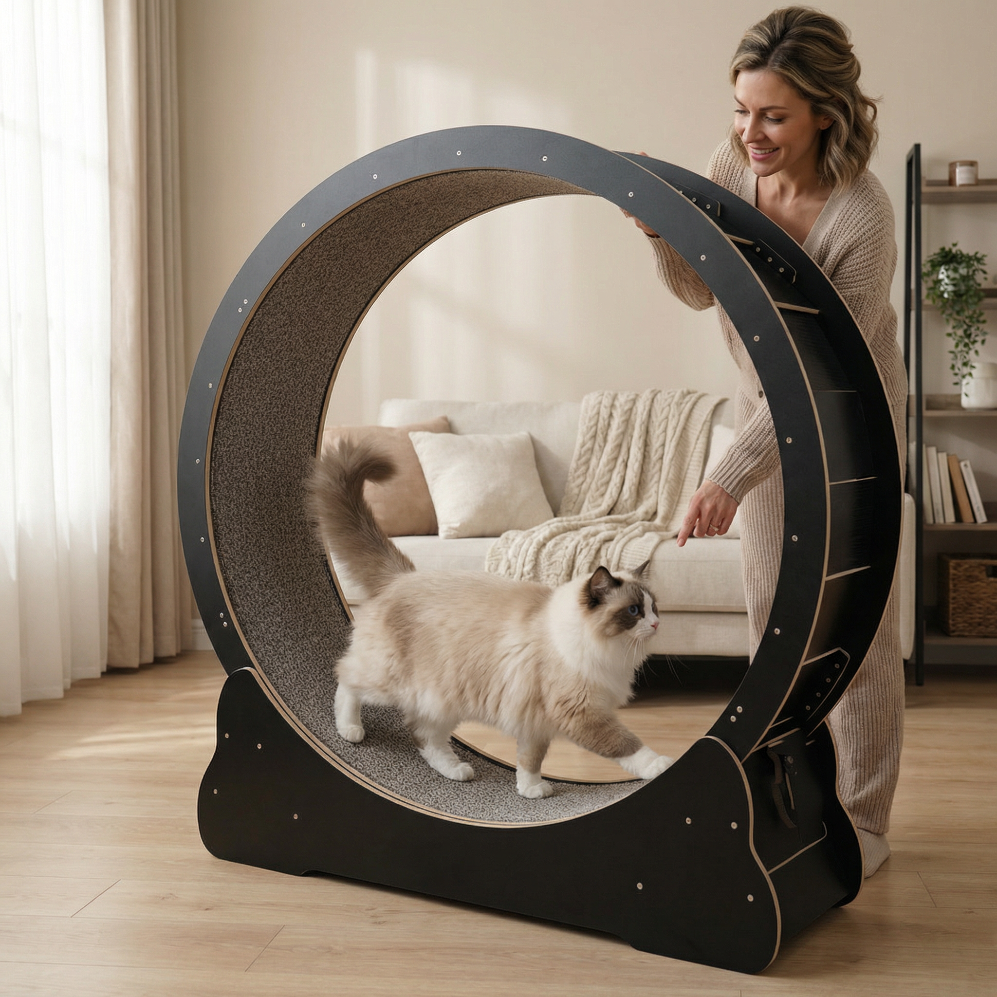 SpinPaw – Cat Exercise Wheel