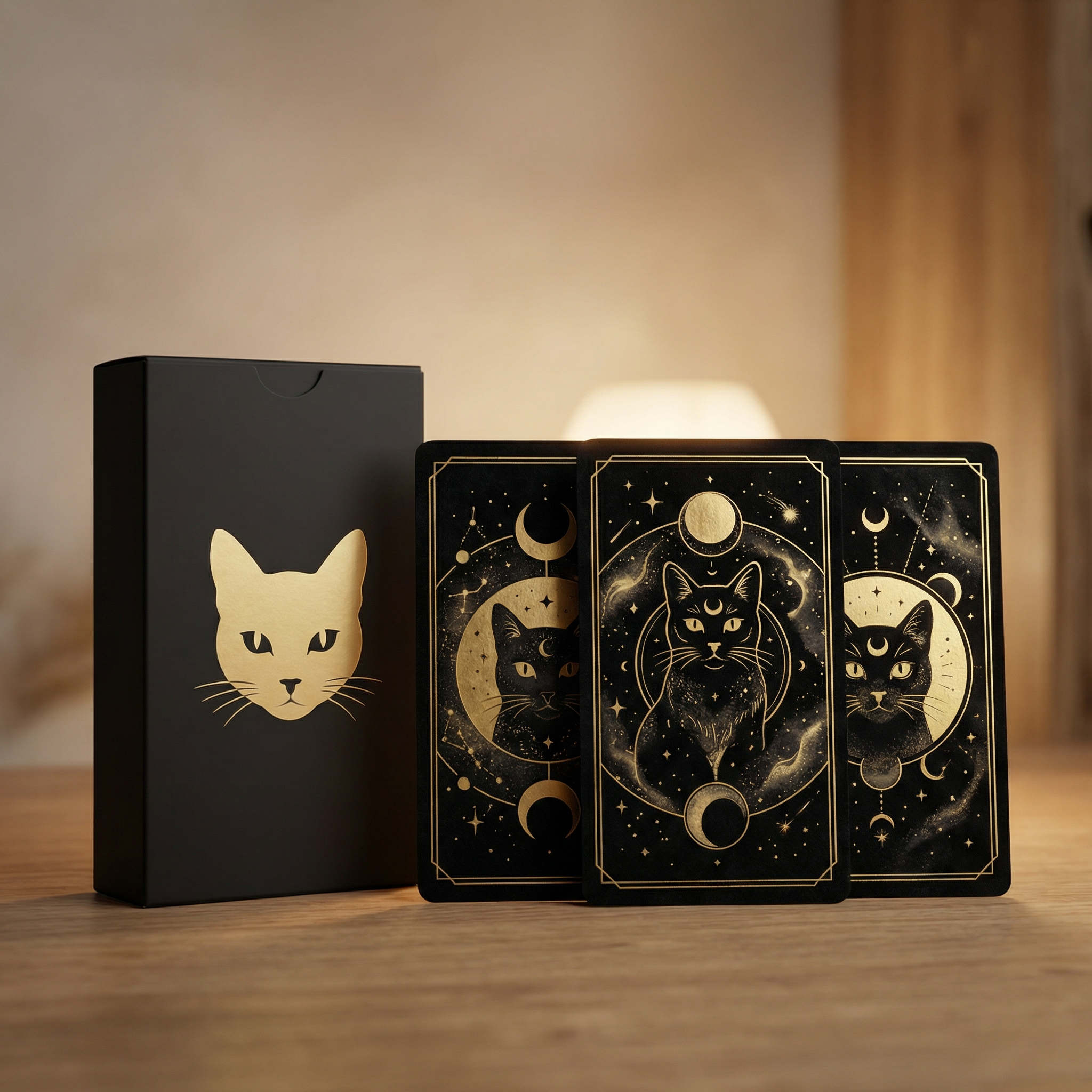 LunaMystic Cat Oracle Card Deck