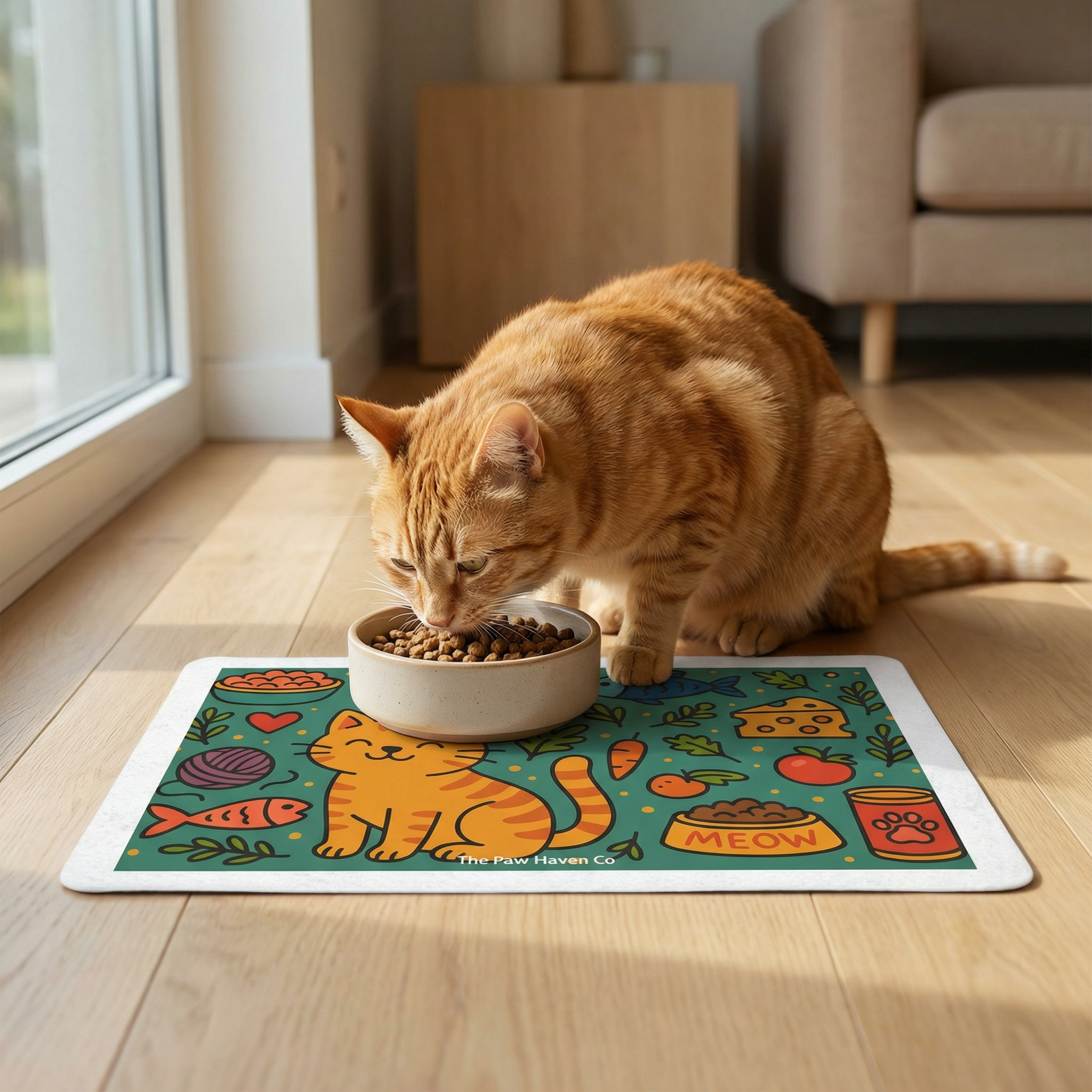 PurrPlace Feeding Mat
