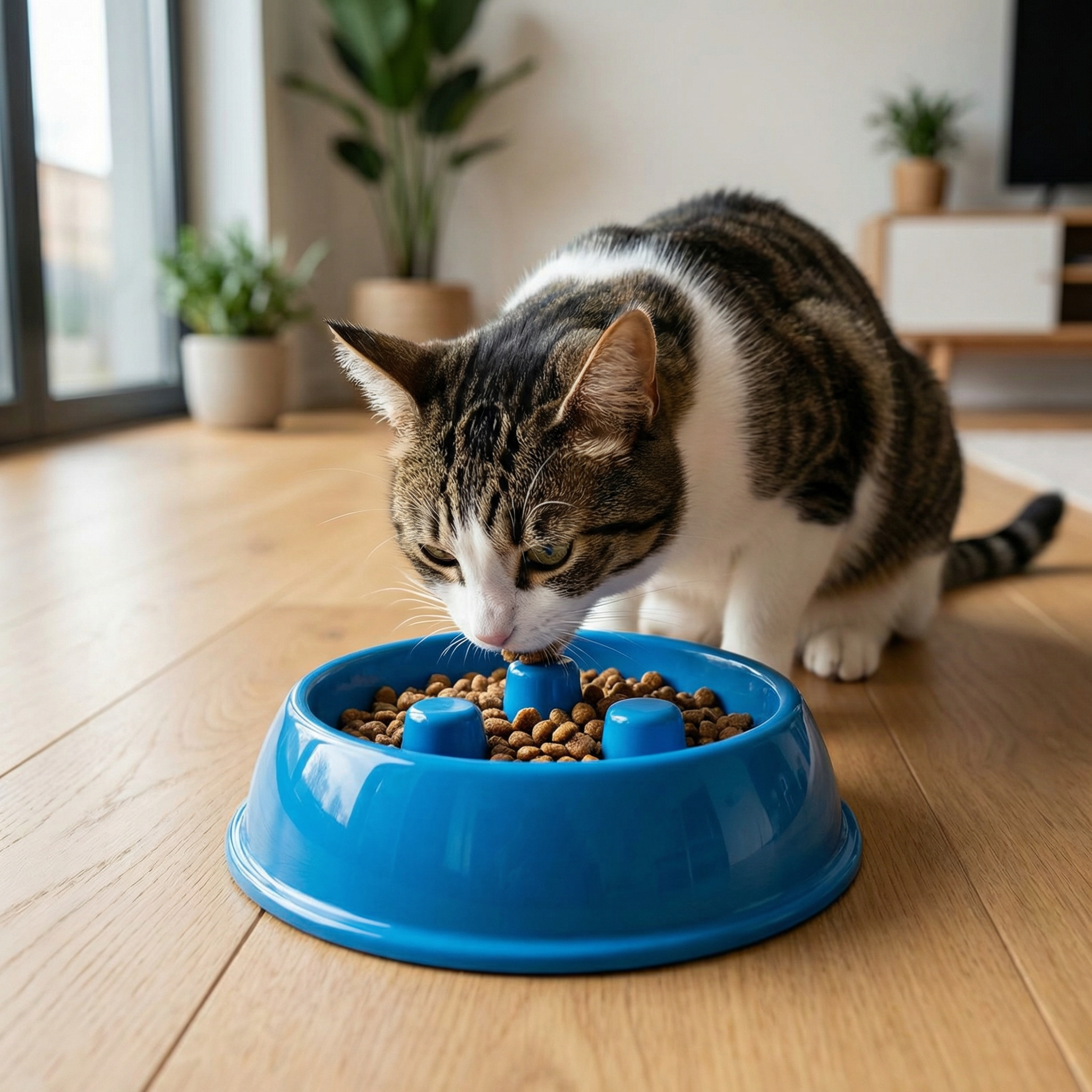 SlowPaw Anti-Gulp Feeding Bowl