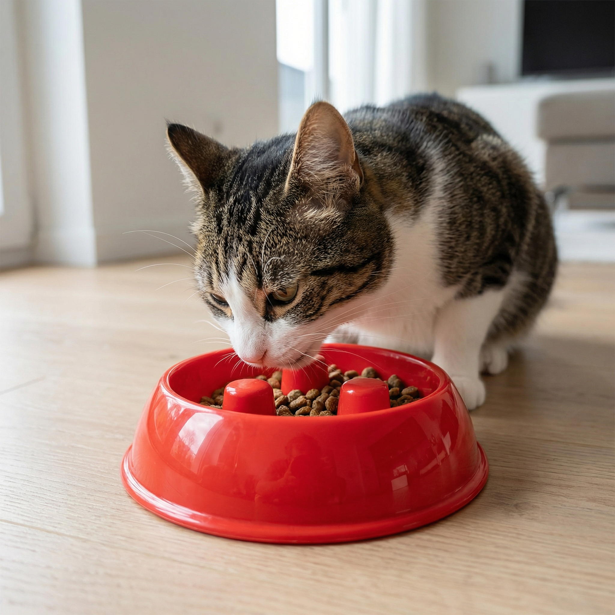SlowPaw Anti-Gulp Feeding Bowl