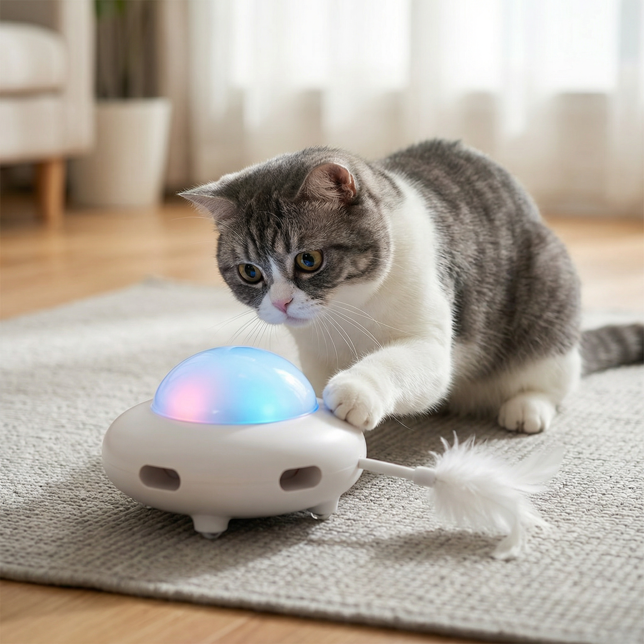 GlowPounce – Smart Interactive Motion Toy