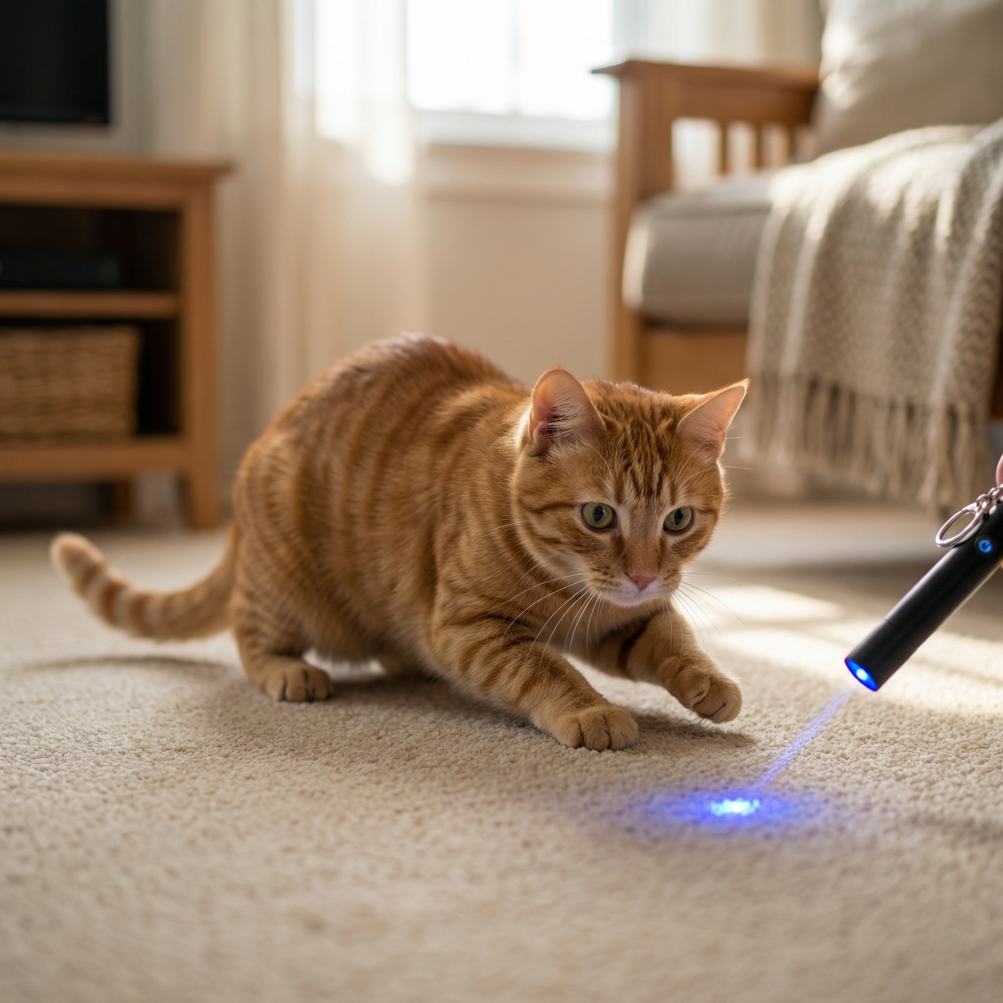 BlueSpark – Interactive Laser Play Toy