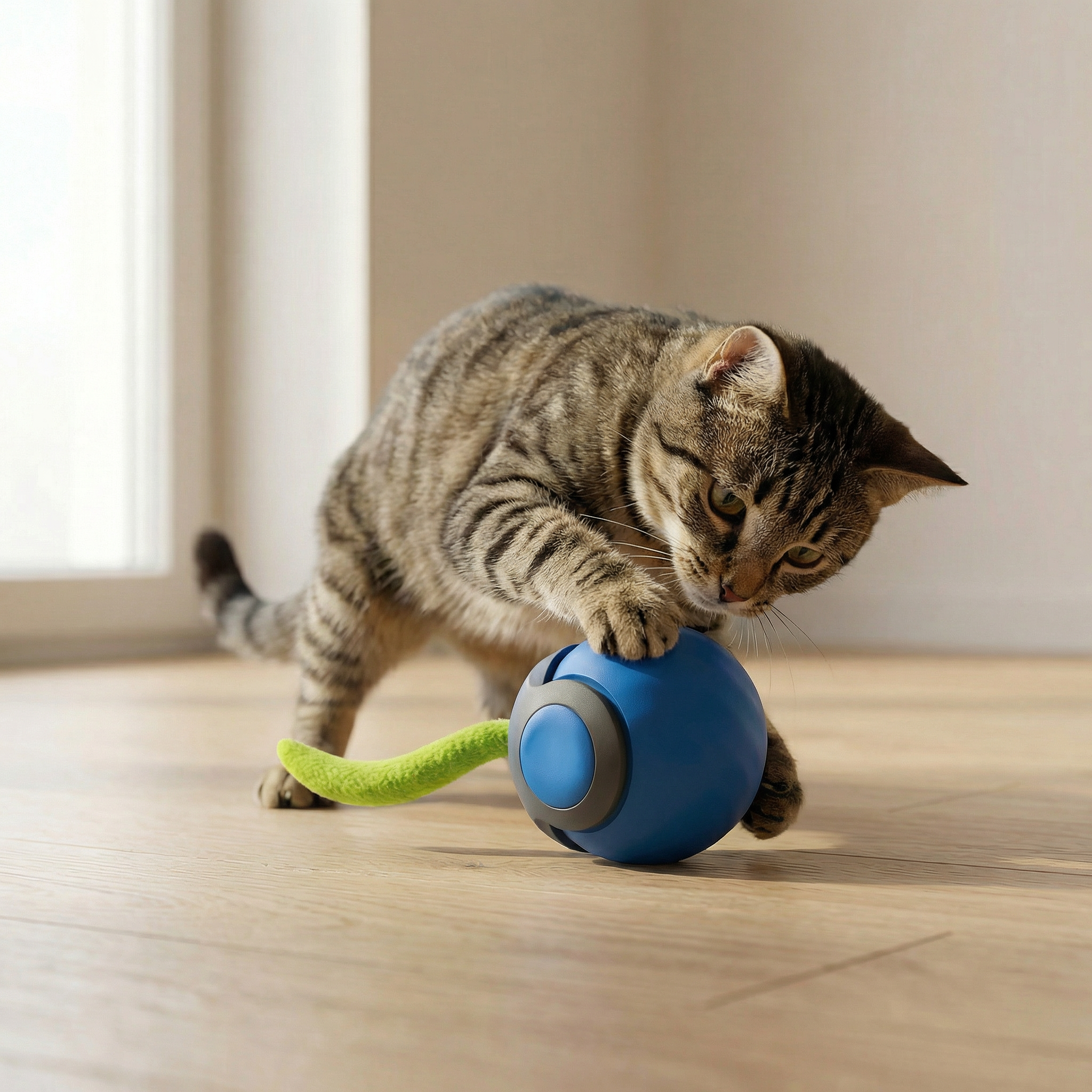 PlayPaw – Interactive Treat & Ball Toy