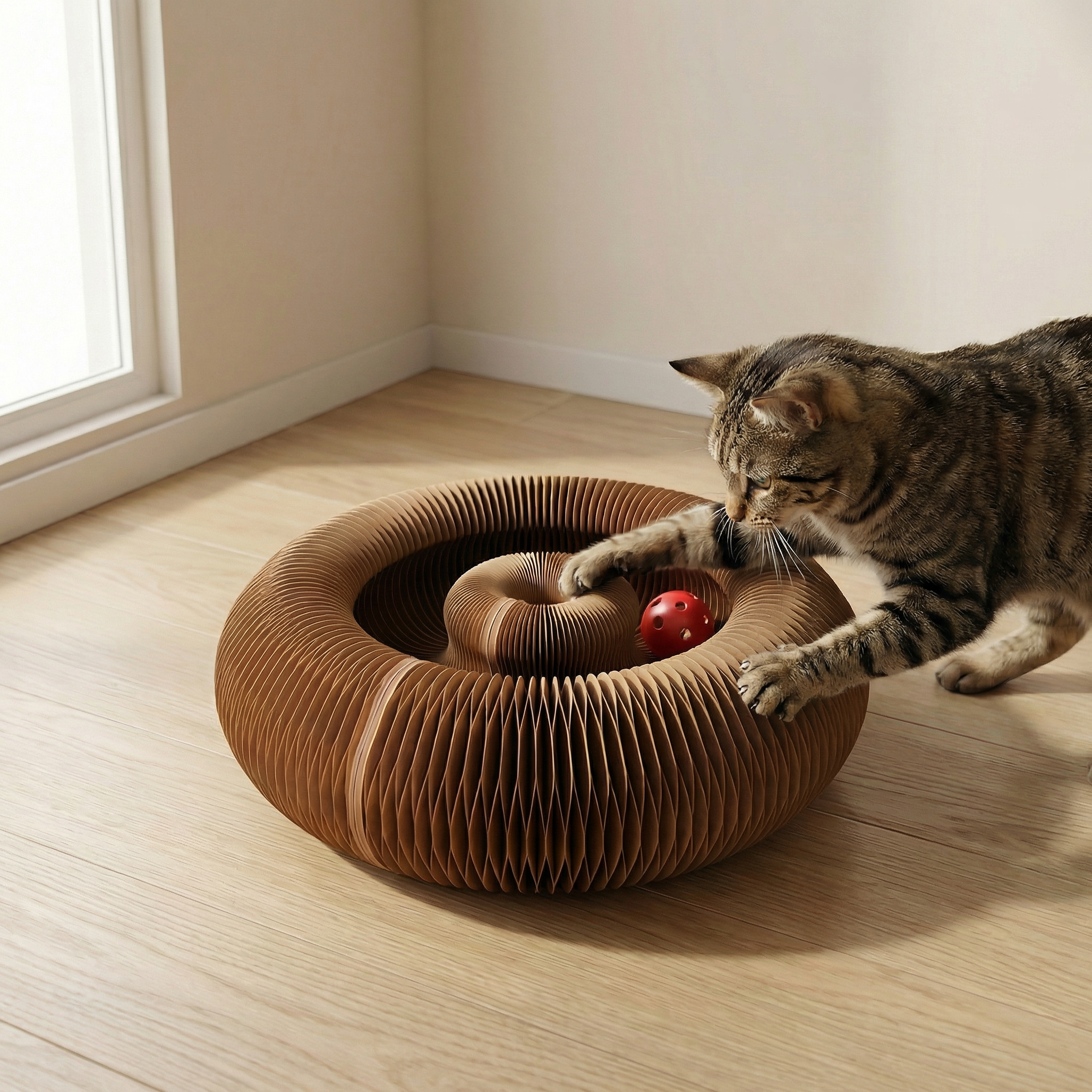 RipplePlay 3-in-1 Interactive Cat Scratcher